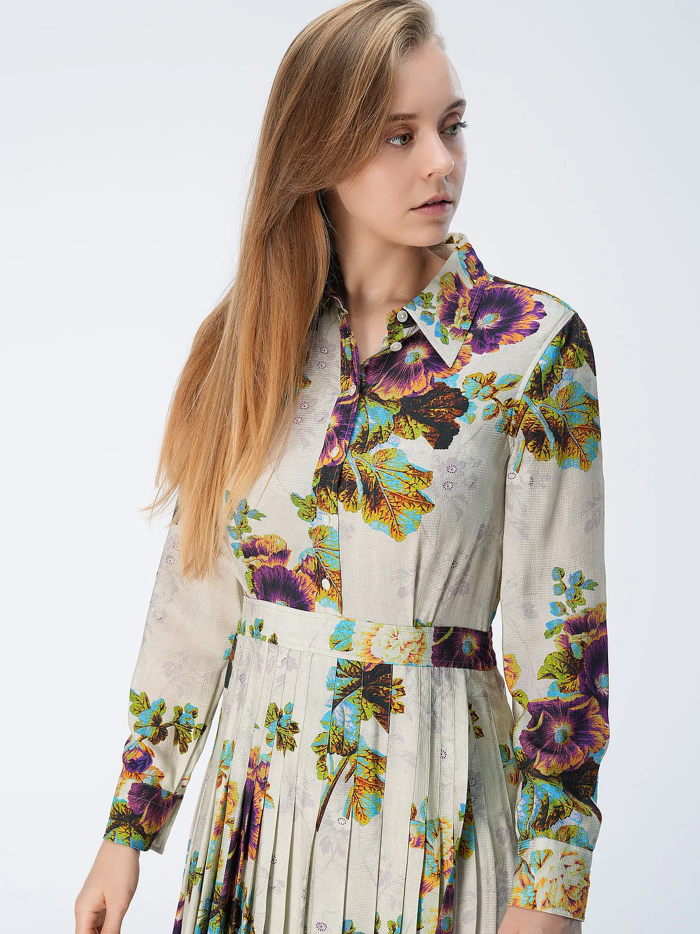 TORY BURCH | Maxikleid | bunt