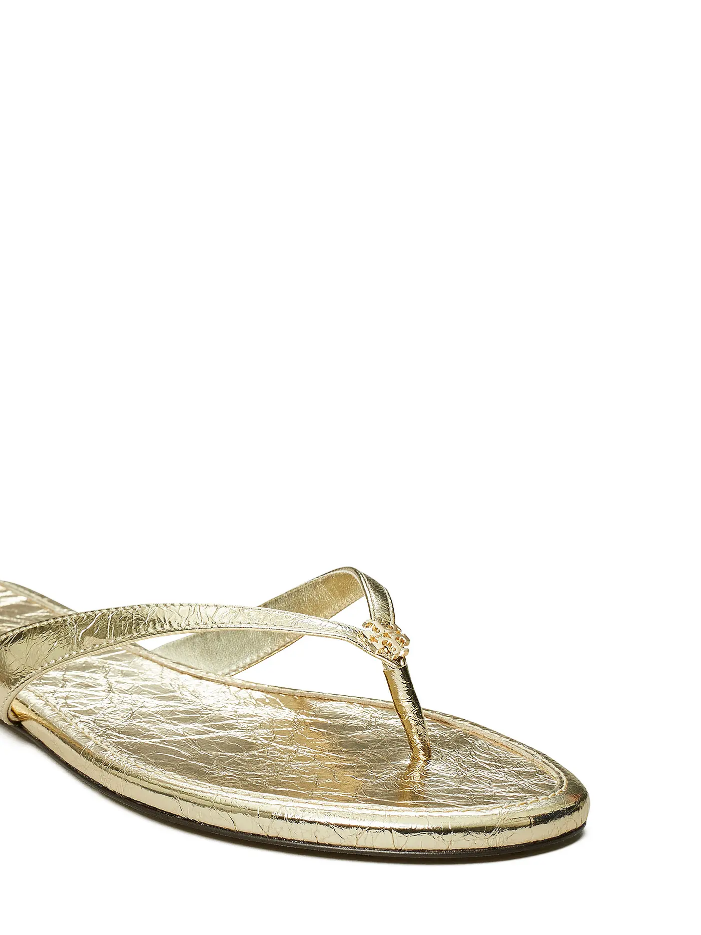 TORY BURCH | Sandalen - Zehentrenner | gold