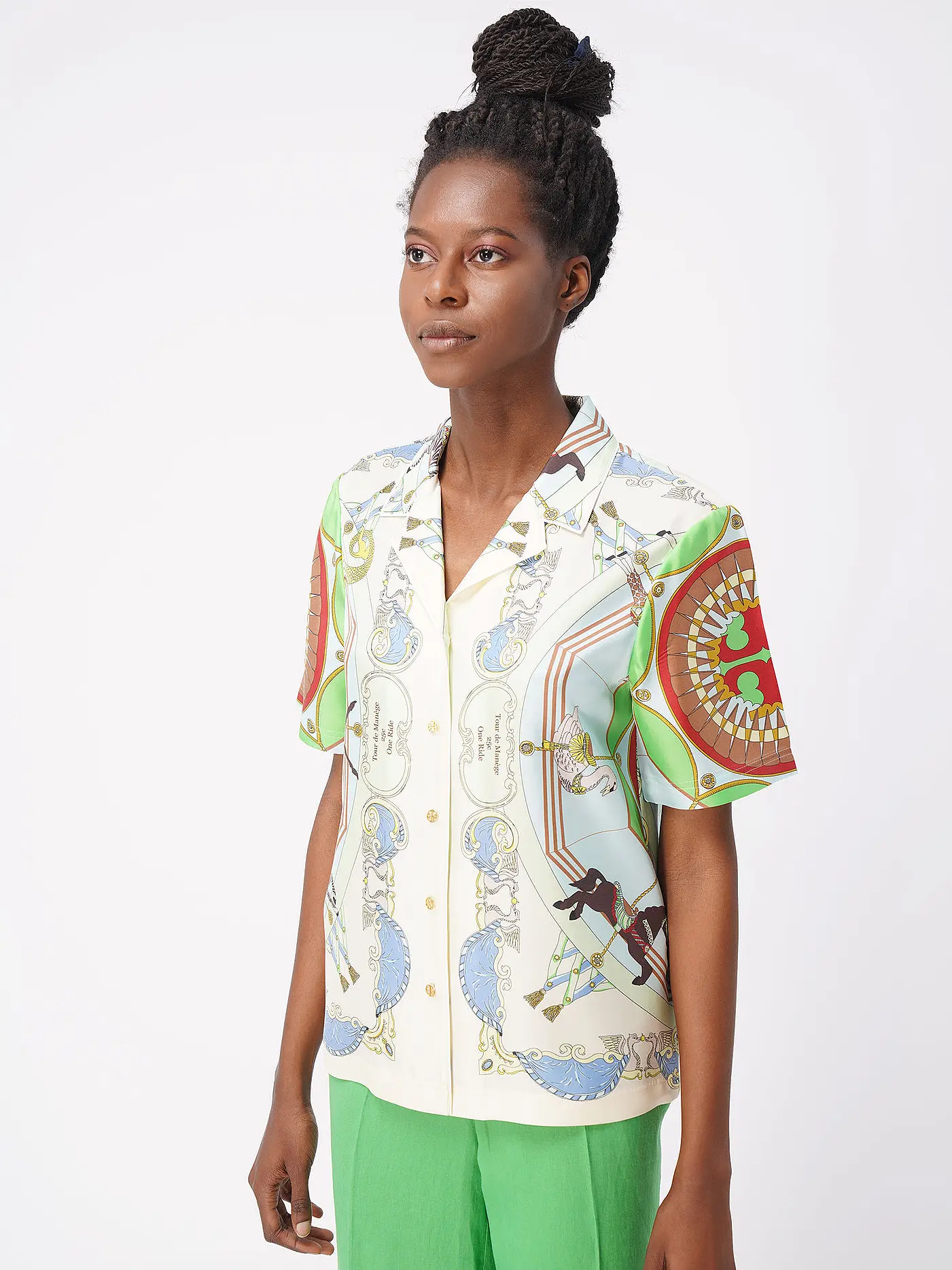 TORY BURCH | Seidenbluse  | blau