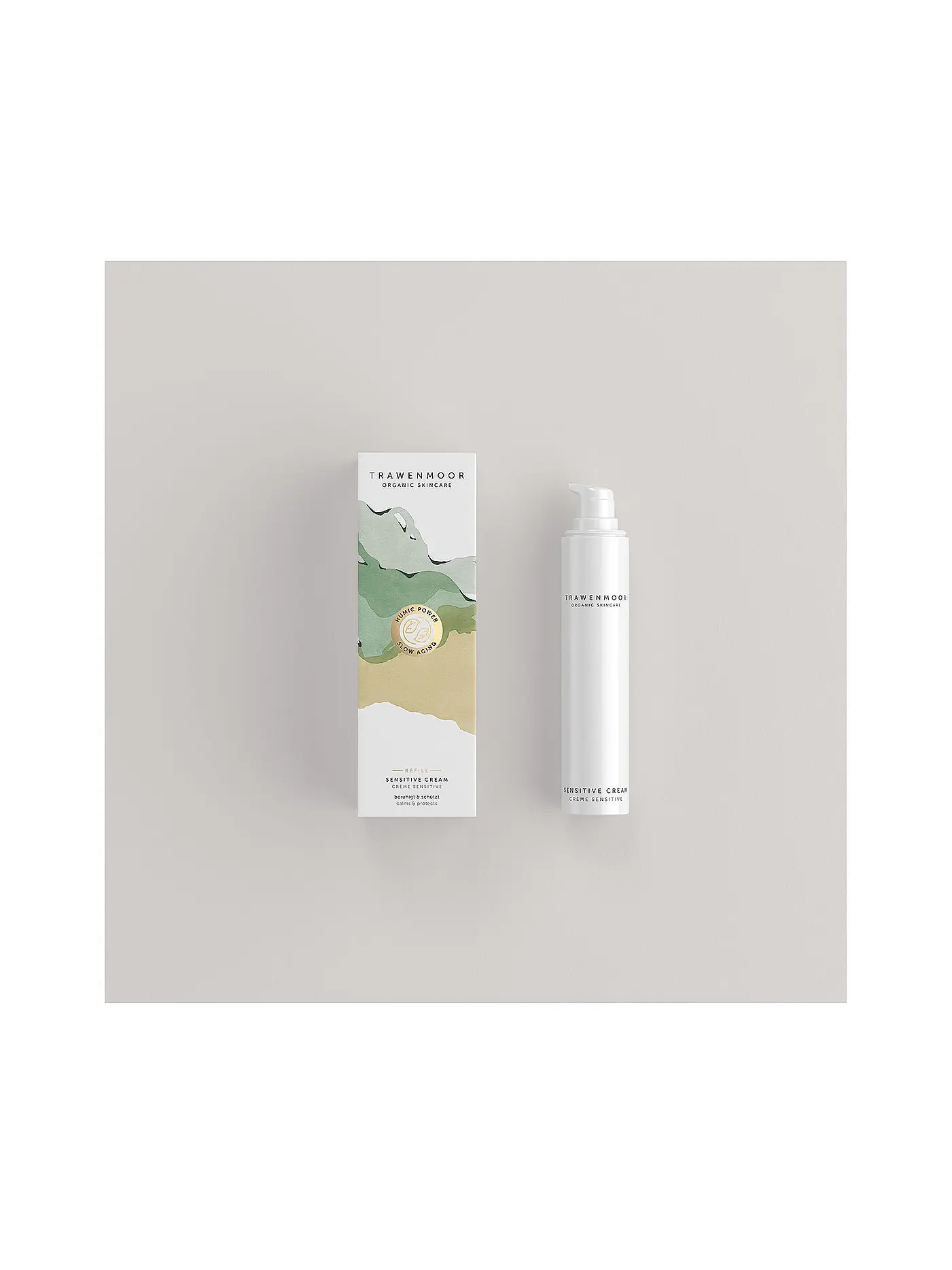 TRAWENMOOR | Gesichtscreme - Sensitive Cream Refill 50ml | keine Farbe