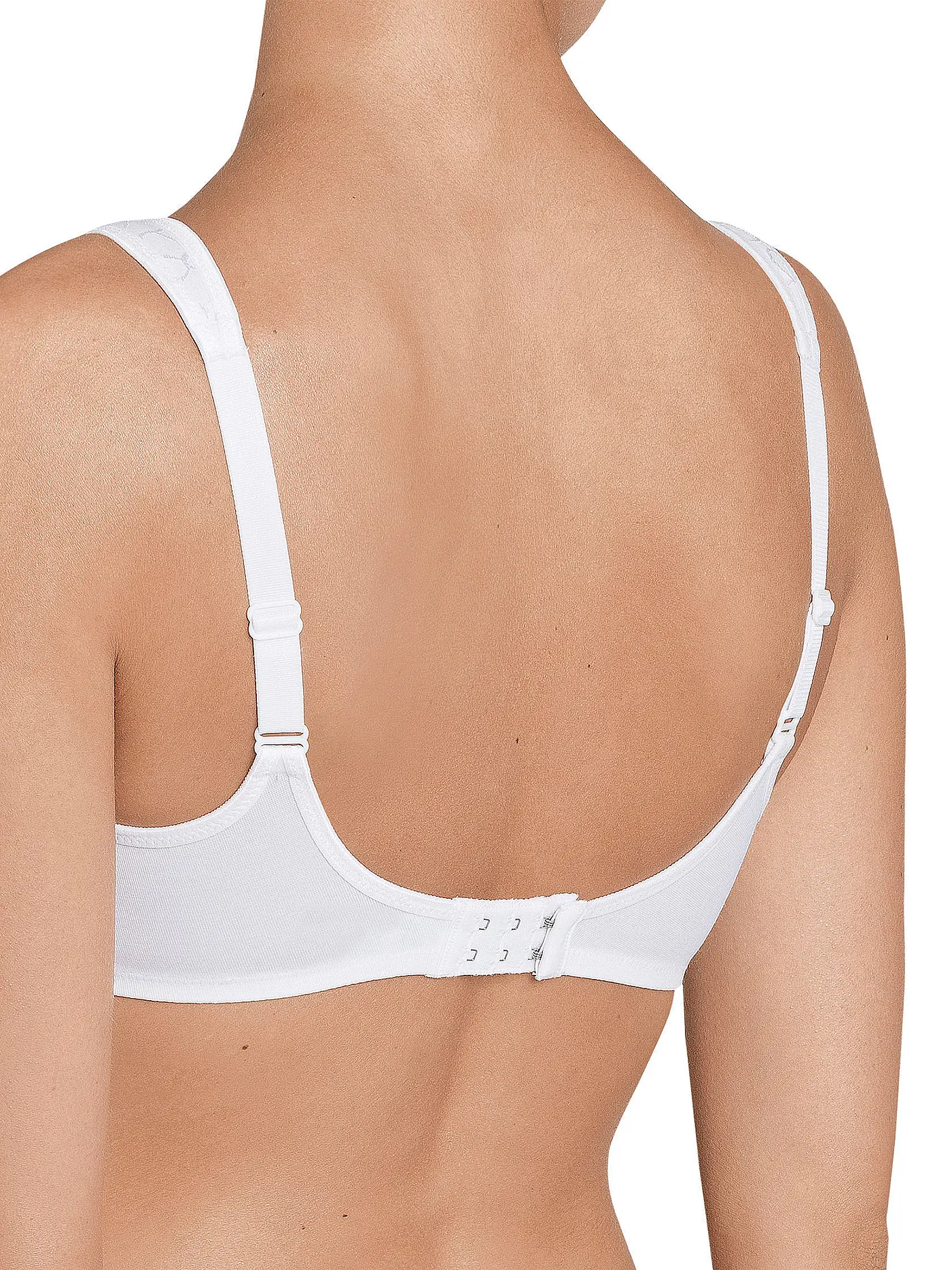 TRIUMPH | BH ohne Bügel  "Elegant Cotton" (Weiß) | weiss