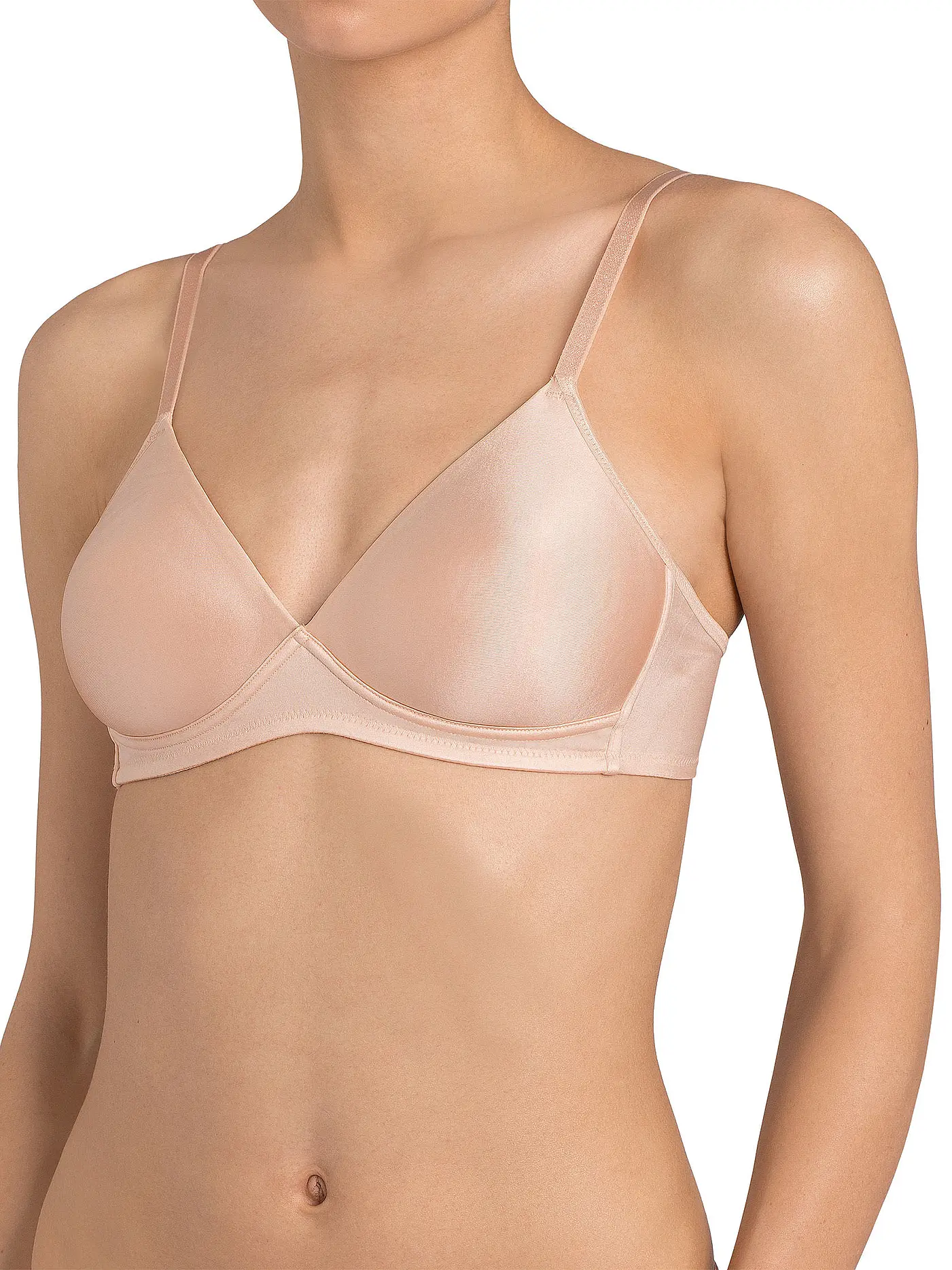 TRIUMPH | Bralette "Soft Sensation" (Weiss) | beige