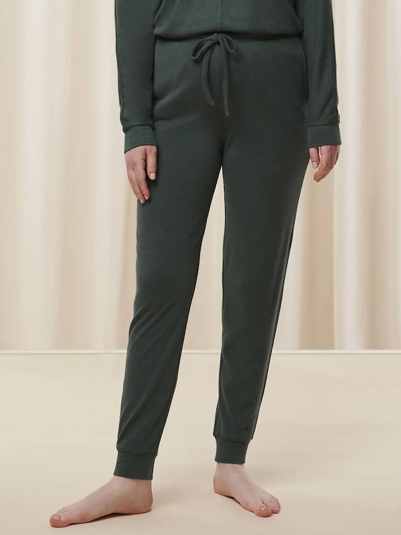 TRIUMPH | Loungewear Hose  | dunkelgrün