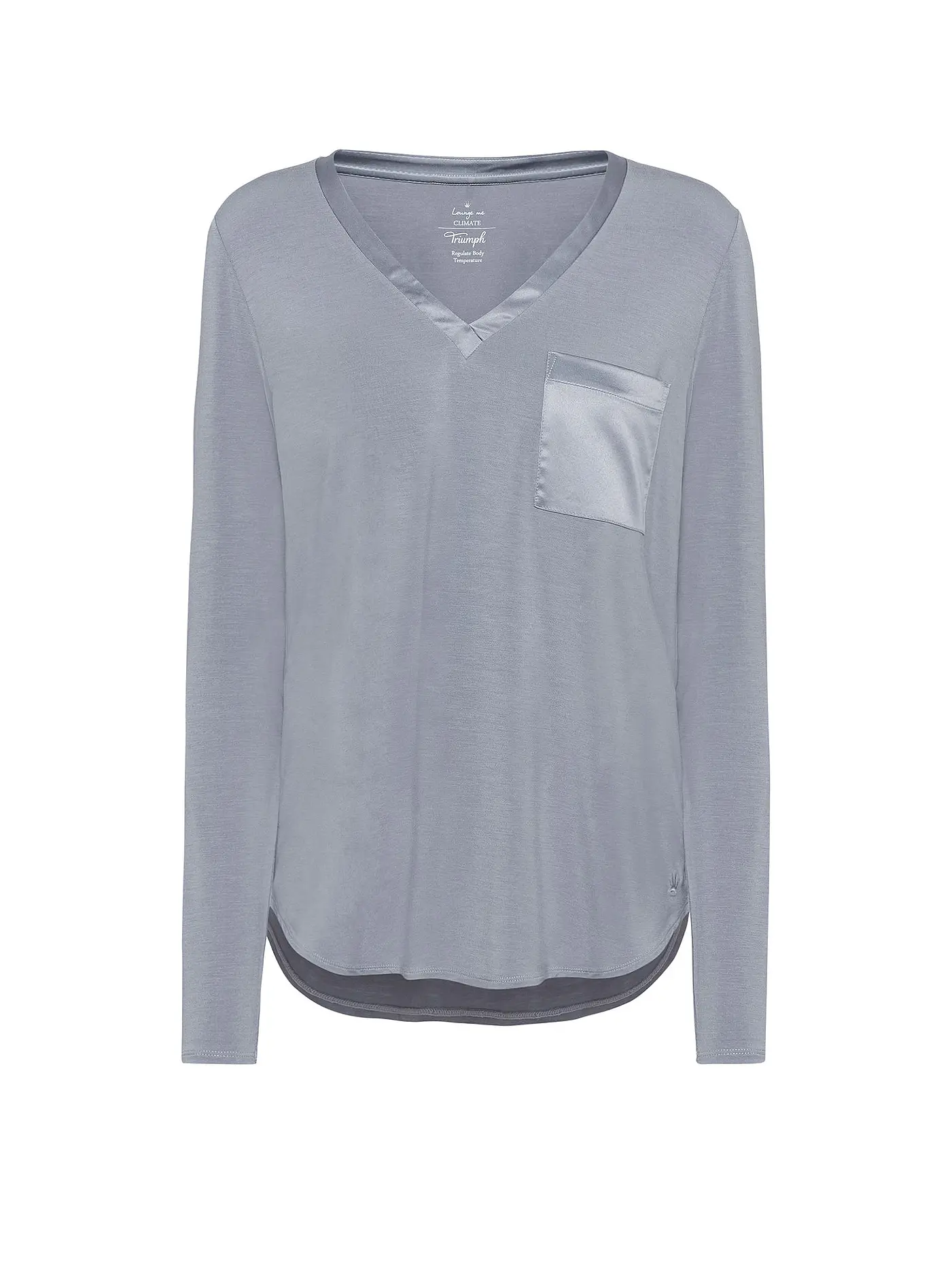 TRIUMPH | Pyjama Shirt | hellgrau