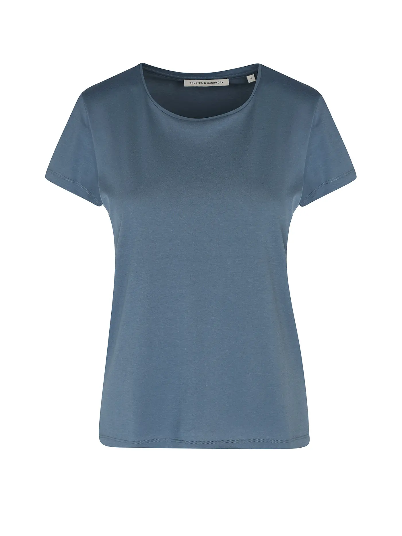 TRUSTED HANDWORK | T-Shirt PARIS  | blau