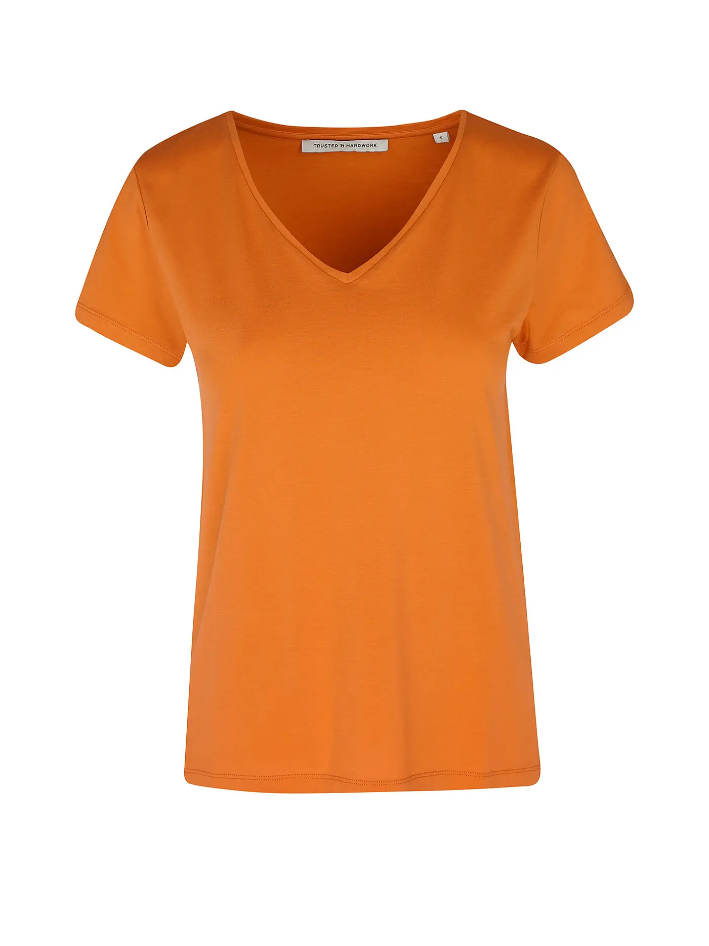 TRUSTED HANDWORK | T-Shirt TOULOUSE | orange