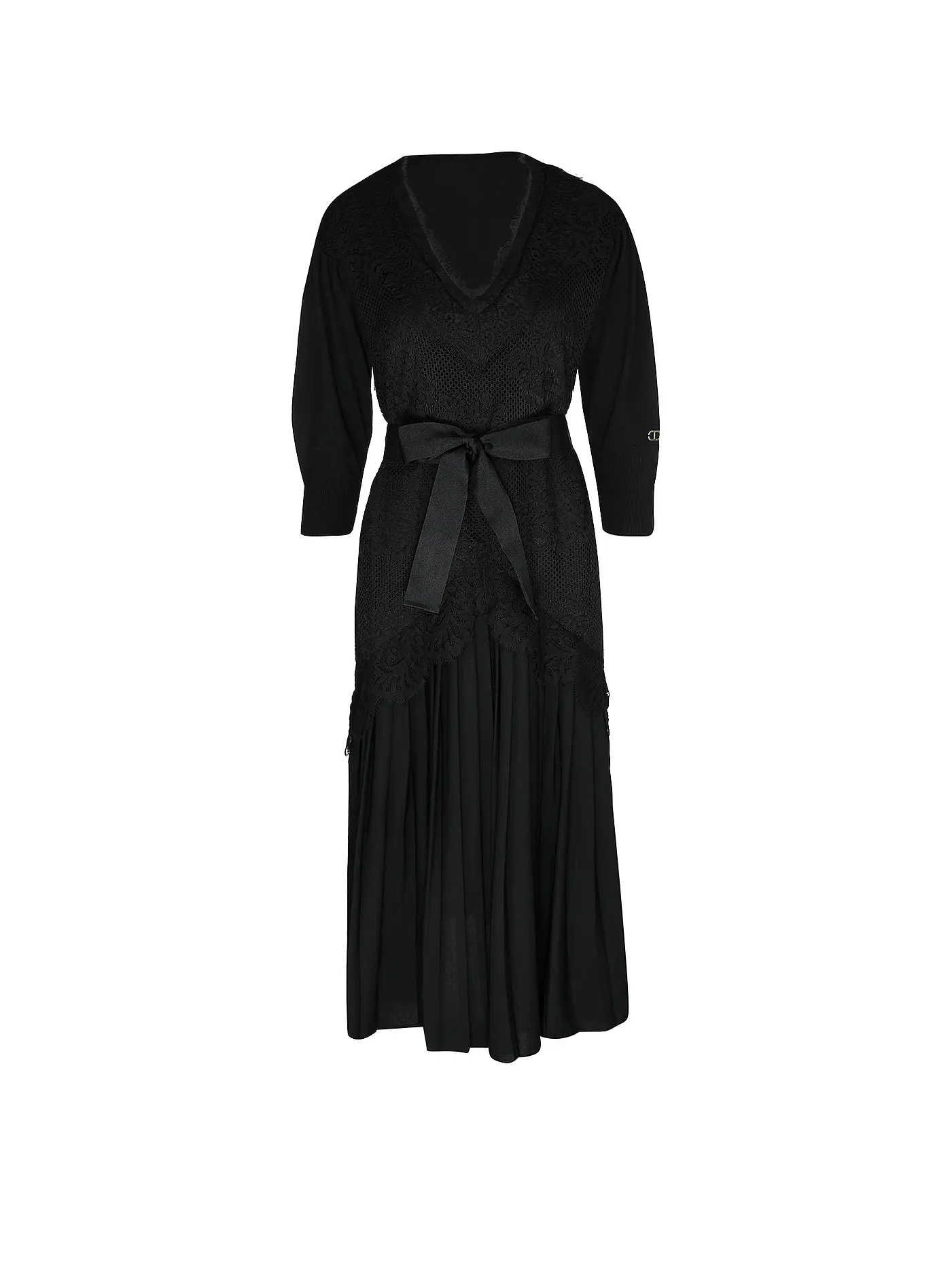TWINSET | Strickkleid | schwarz