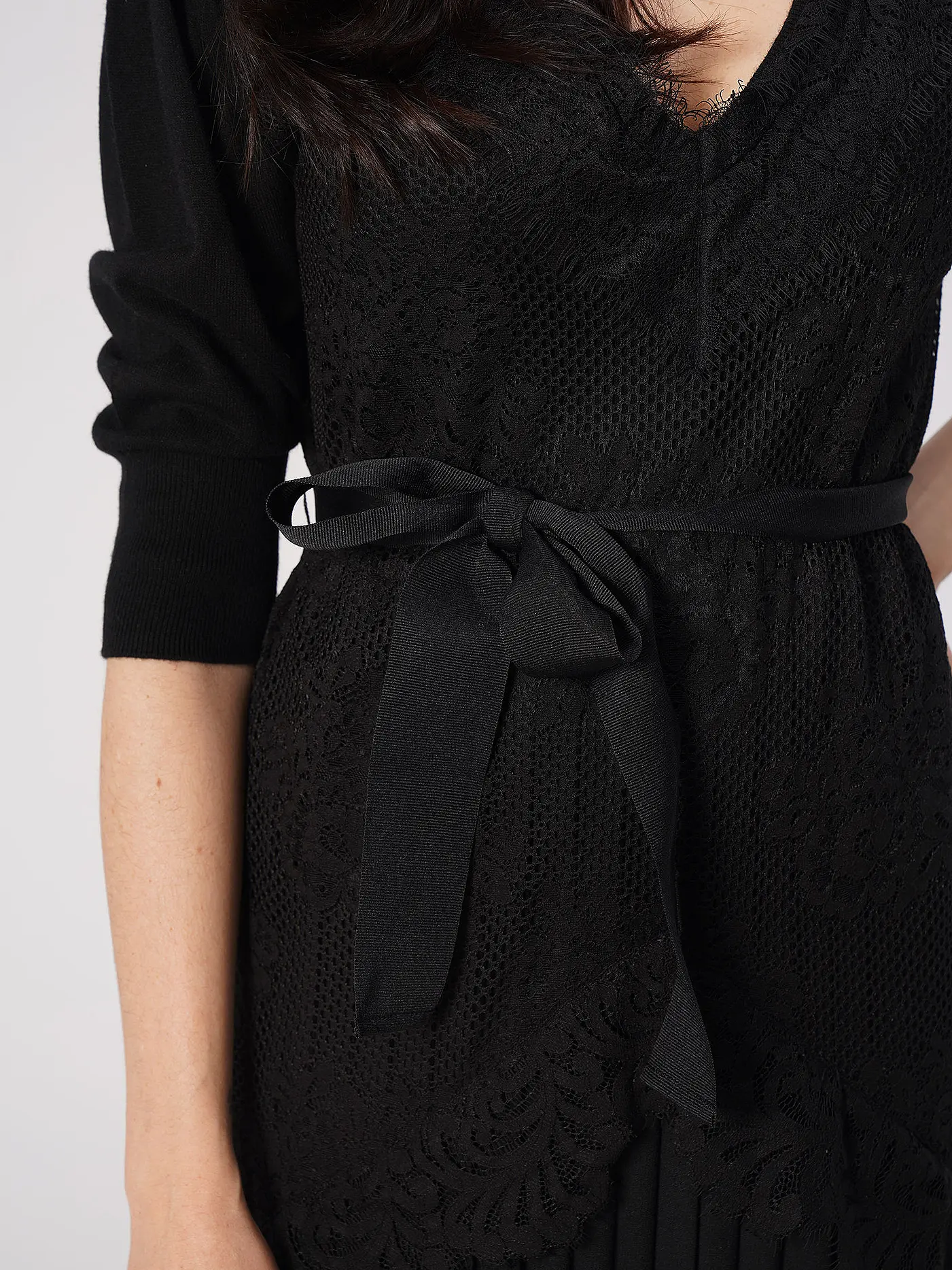 TWINSET | Strickkleid | schwarz