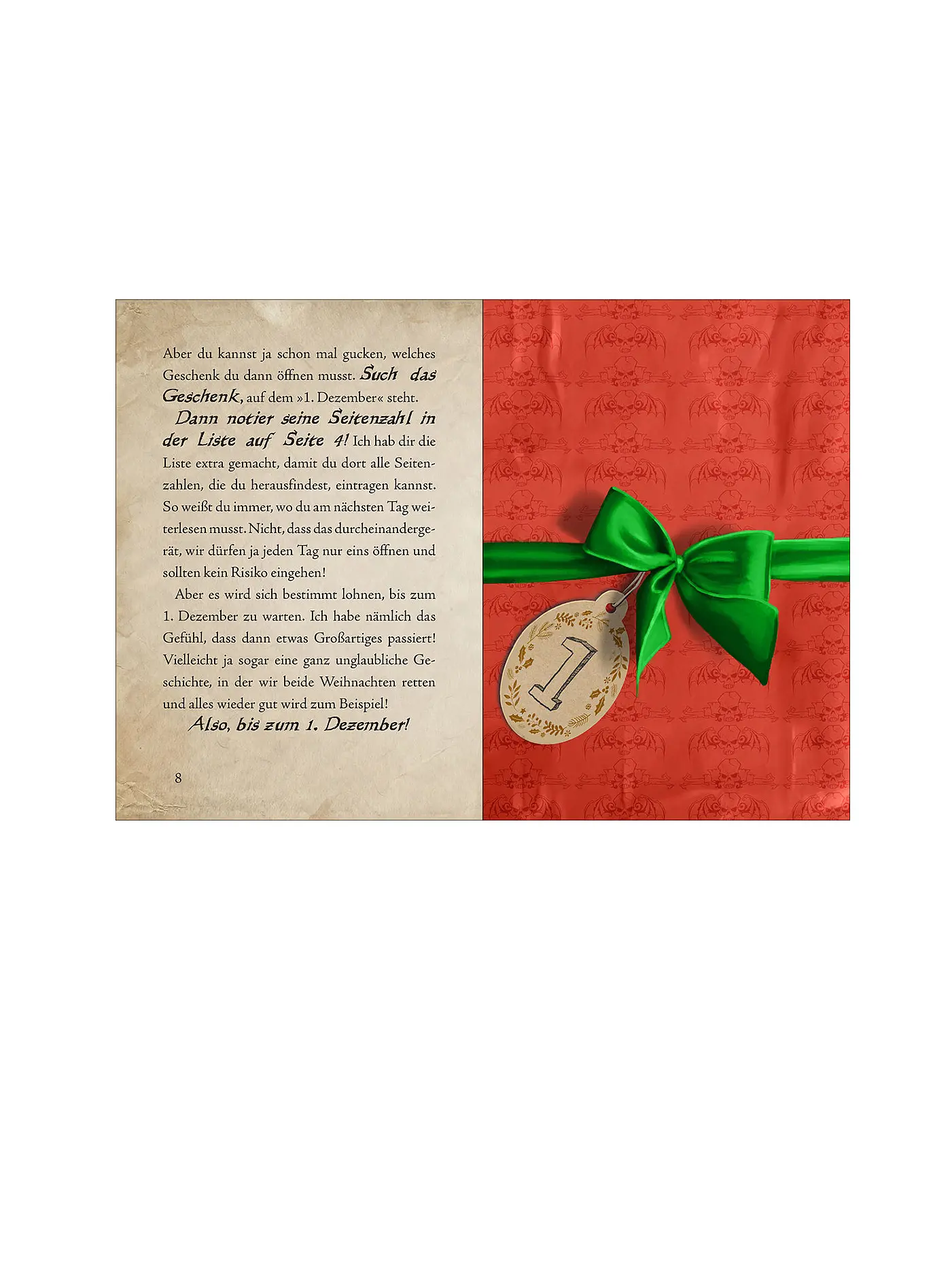 UEBERREUTER VERLAG | Das kleine Böse Buch - Adventskalender | keine Farbe