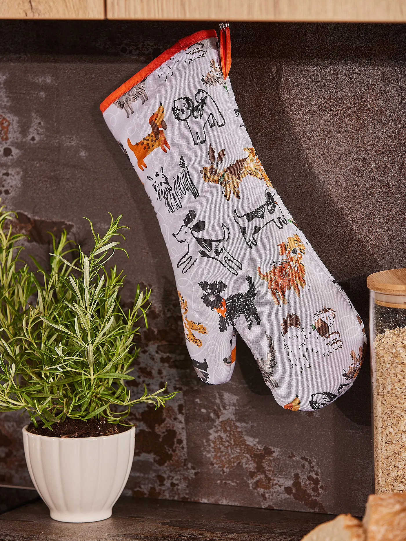 ULSTER WEAVERS | Topfhandschuh Dog Days | bunt