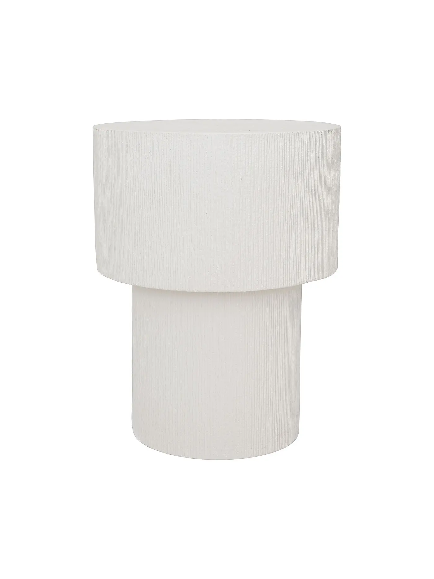 URBAN NATURE CULTURE | Beistelltisch 28x37cm ALEZIO White | weiss