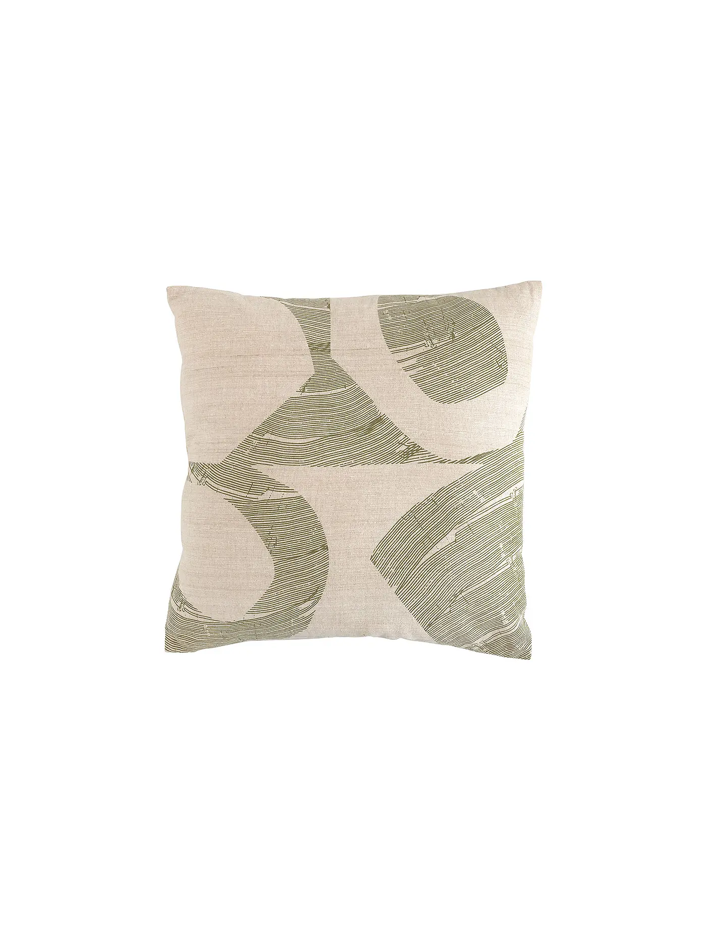 URBAN NATURE CULTURE | Zierkissen 50x50cm AEOLUS Offwhite | creme