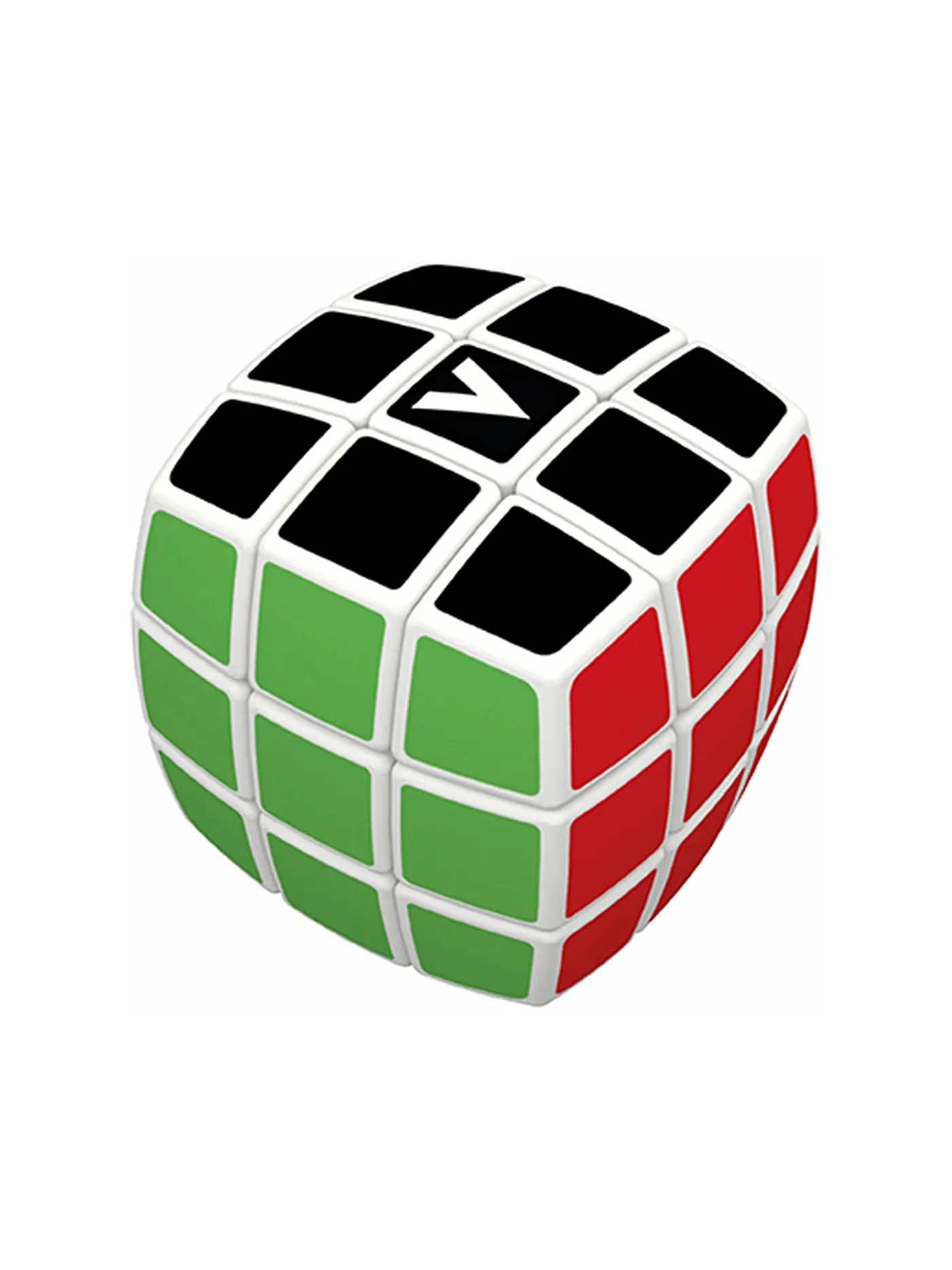 V-CUBE | Zauberwürfel gewölbt 3x3x3 | keine Farbe