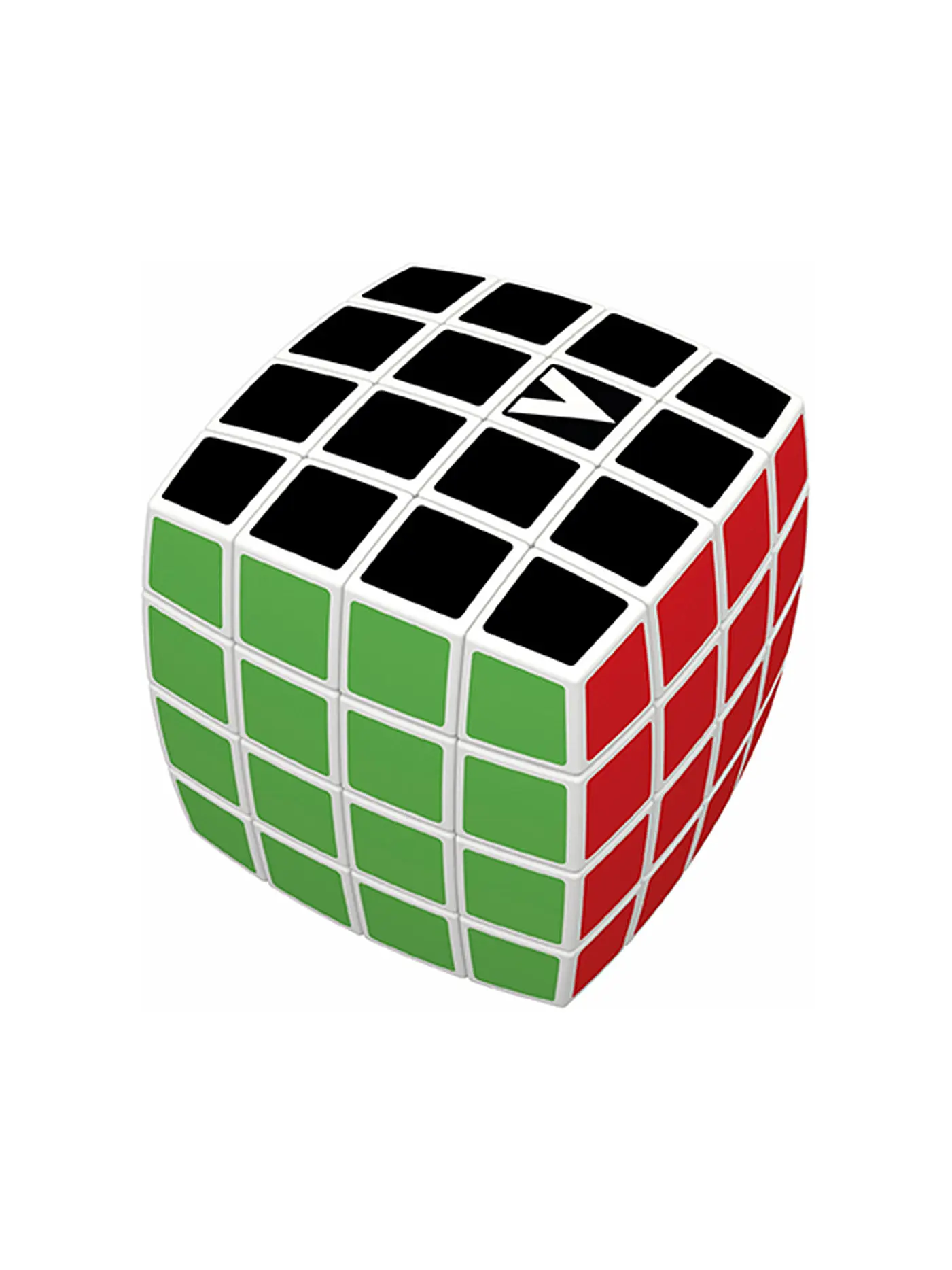 V-CUBE | Zauberwürfel gewölbt 4x4x4 | keine Farbe
