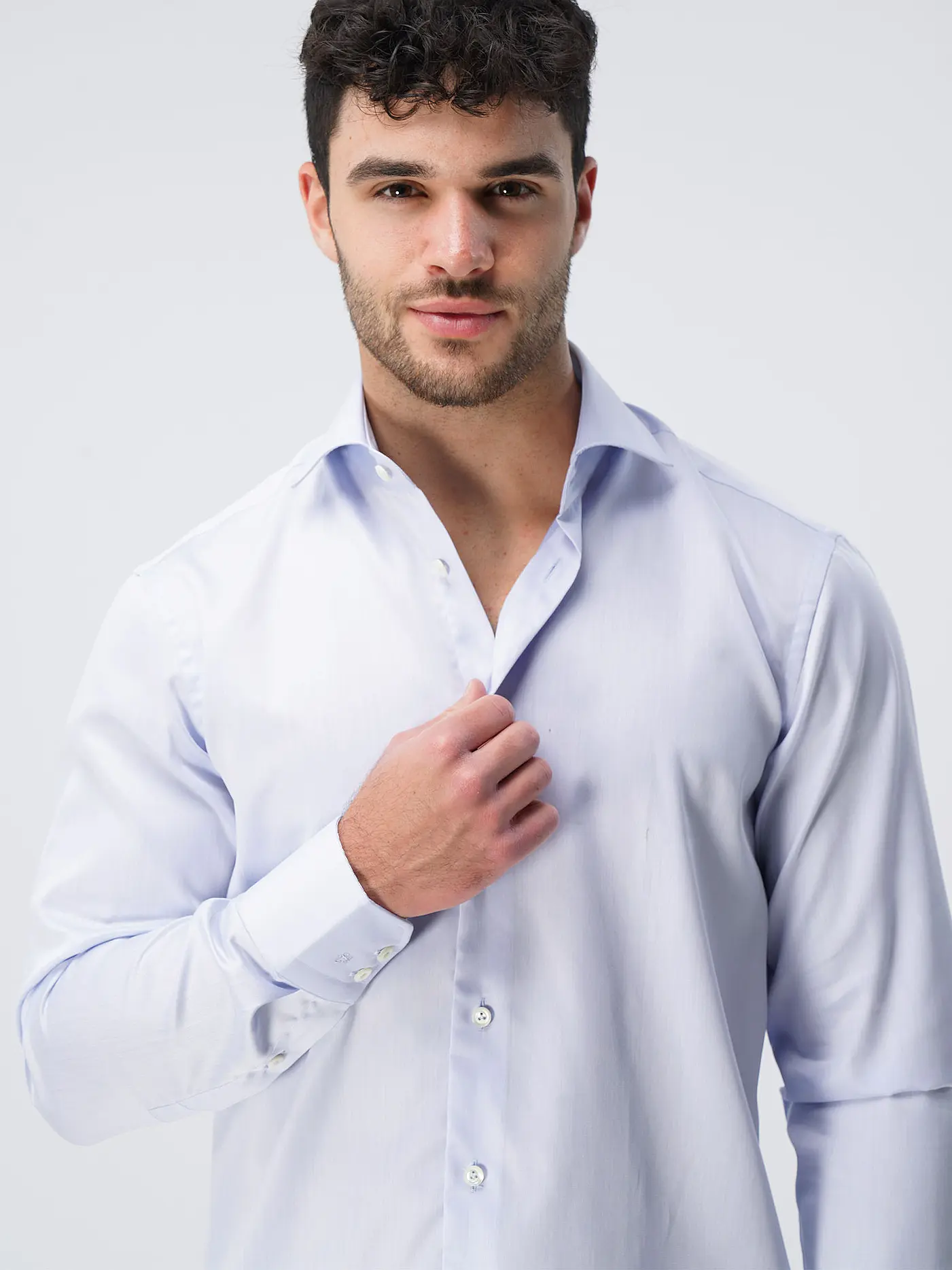 VAN LAACK | Hemd Tailored Fit | hellblau