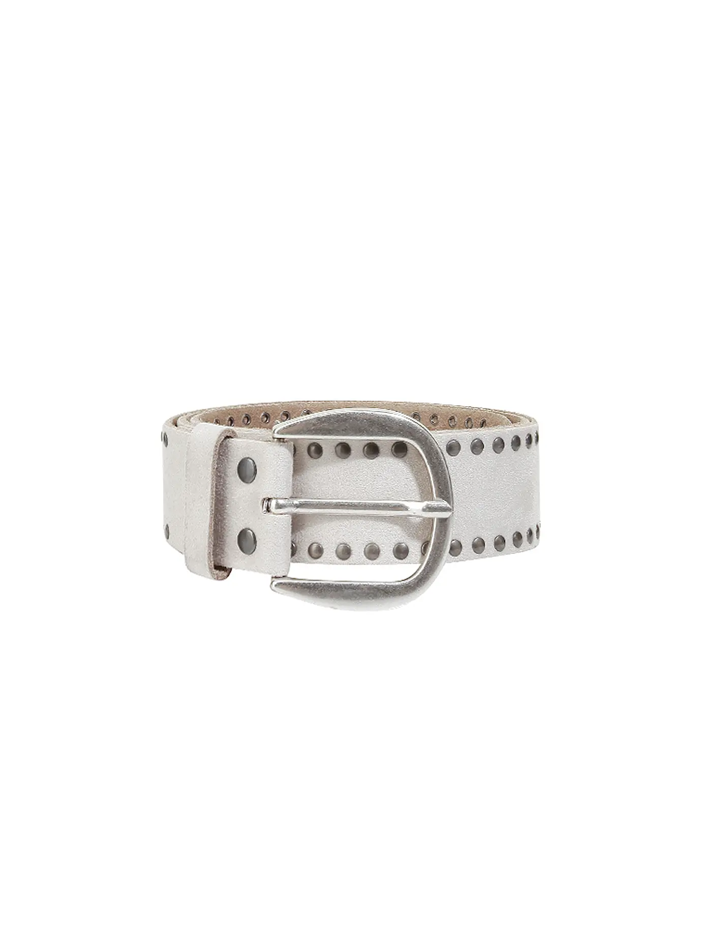 VANZETTI | Ledergürtel | creme