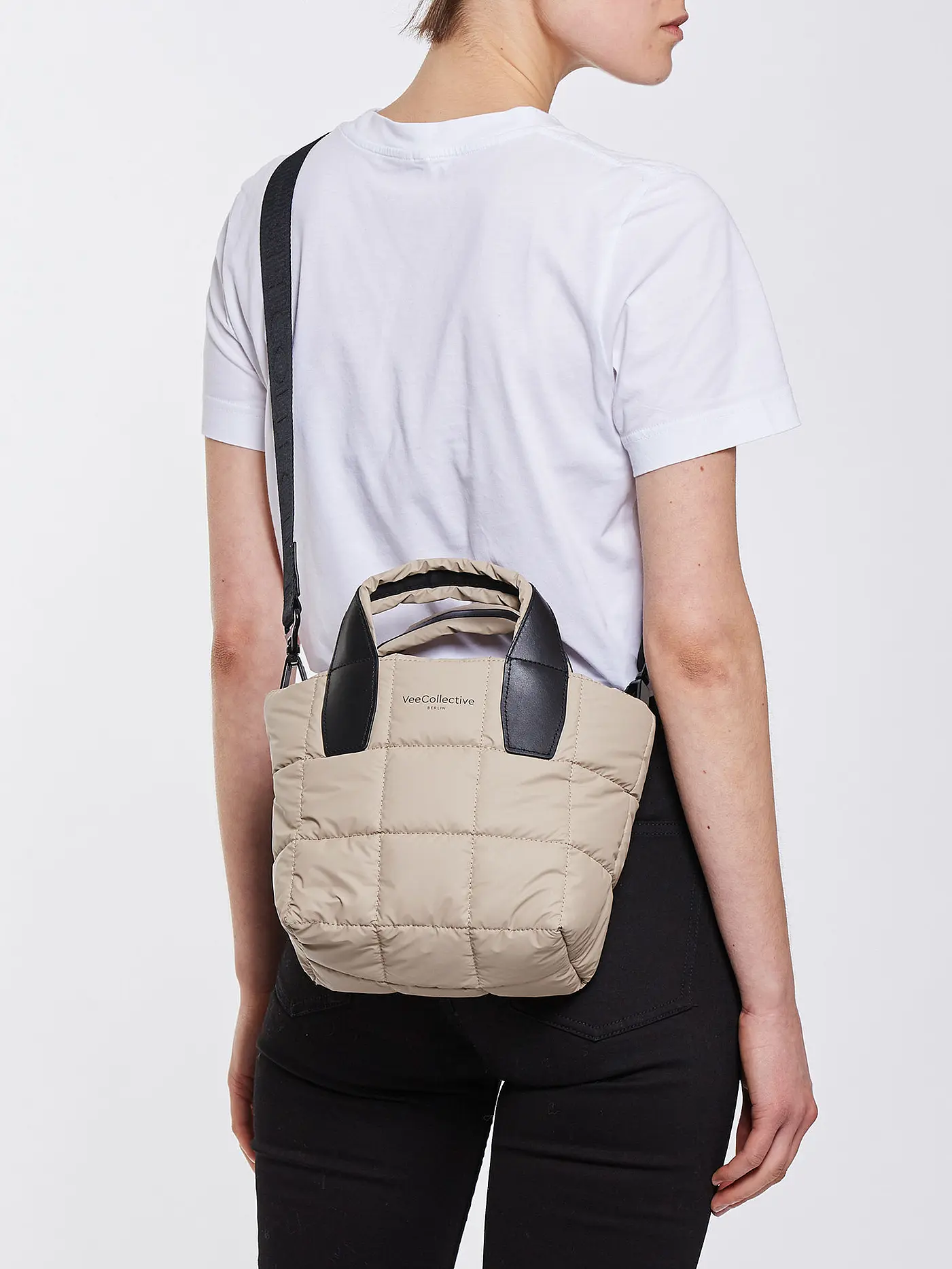 VEE COLLECTIVE | Tasche - Mini Bag PORTER Tote Mini | creme