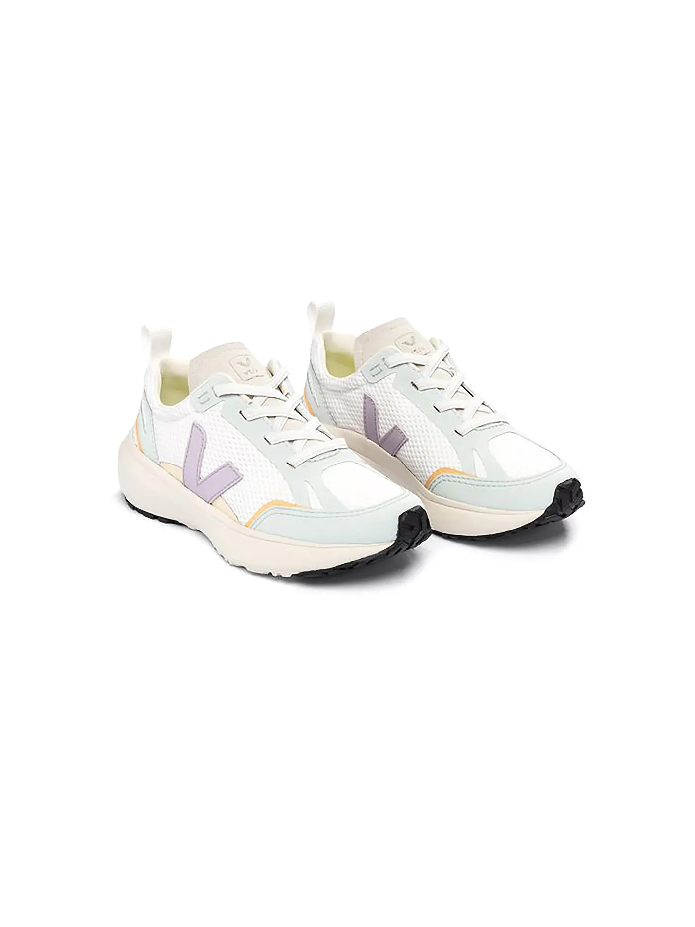 VEJA | Kinder Sneaker CANARY | weiss