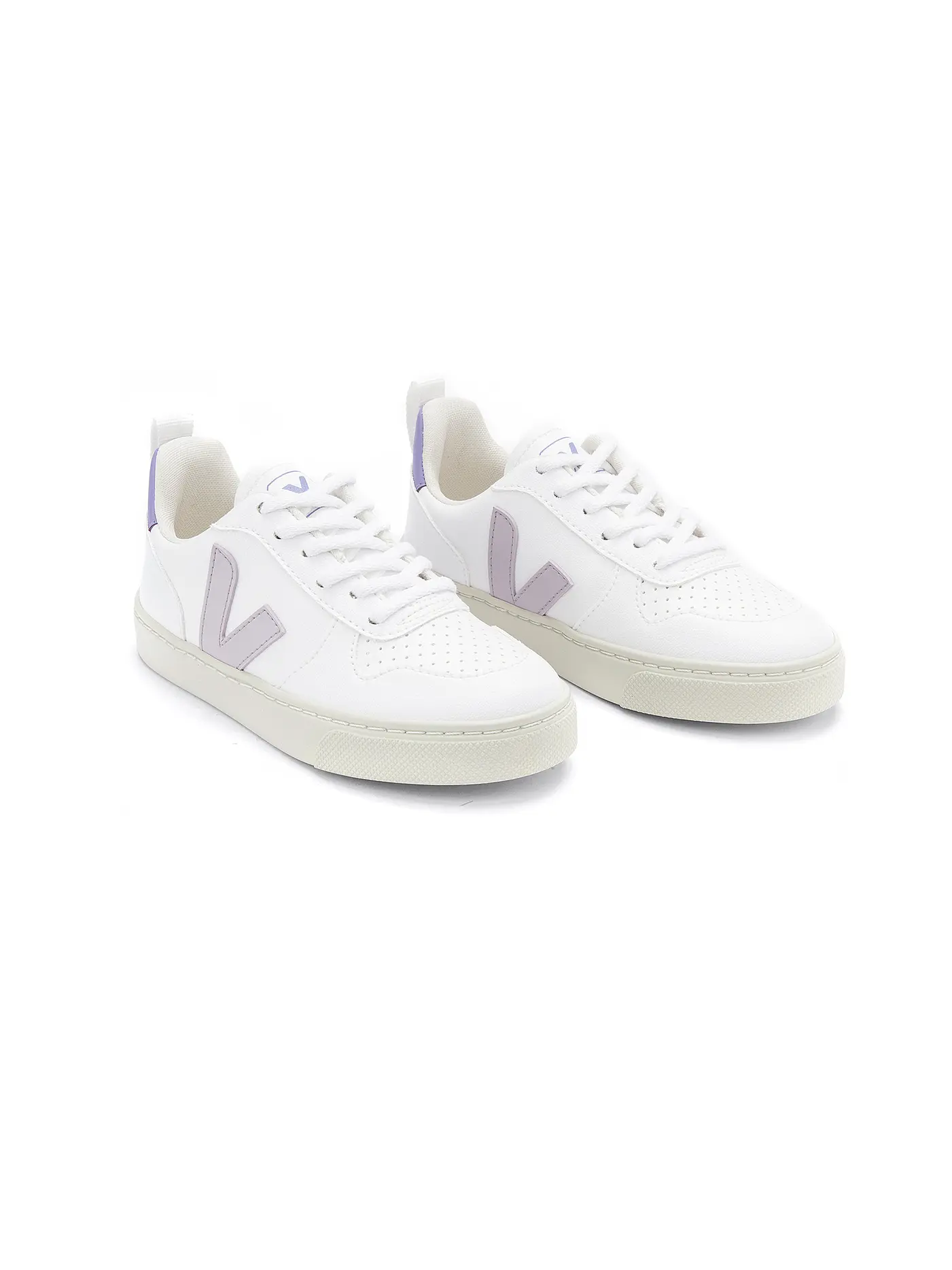 VEJA | Kinder Sneaker V-10 | weiss