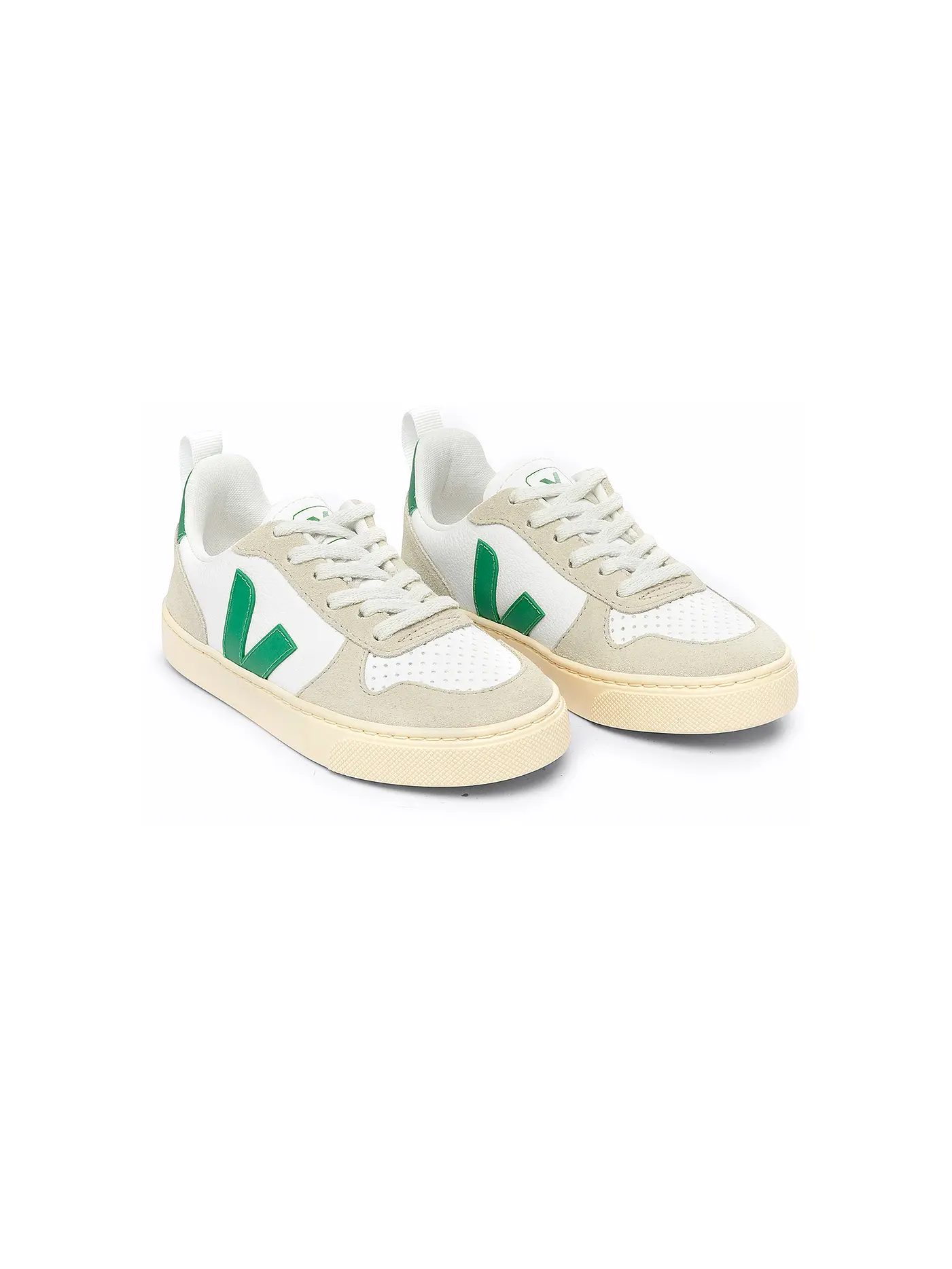 VEJA | Kinder Sneaker V-10 | weiss