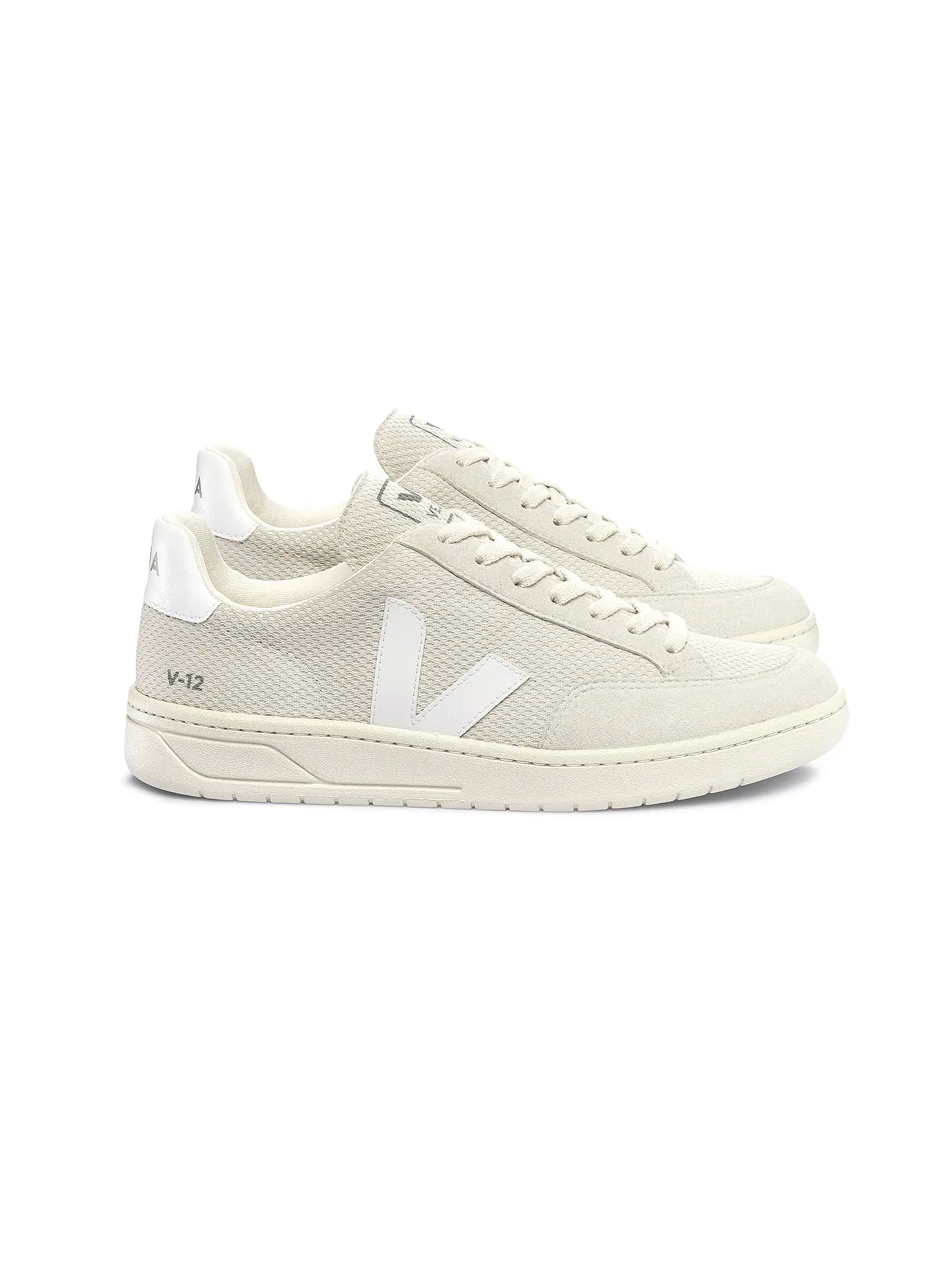VEJA | Sneaker " V-12 " | beige