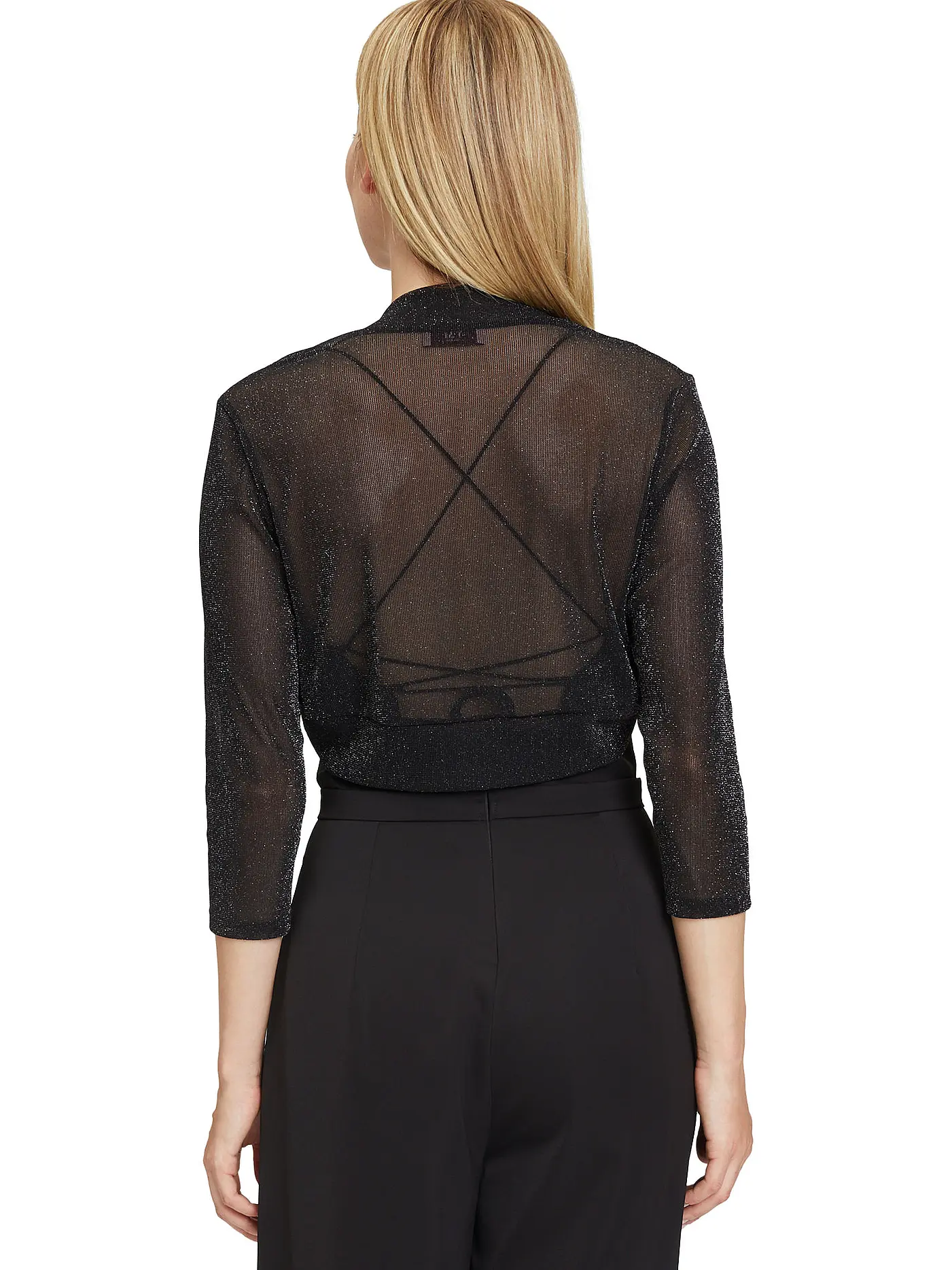 VERA MONT | Bolero 3/4  | schwarz