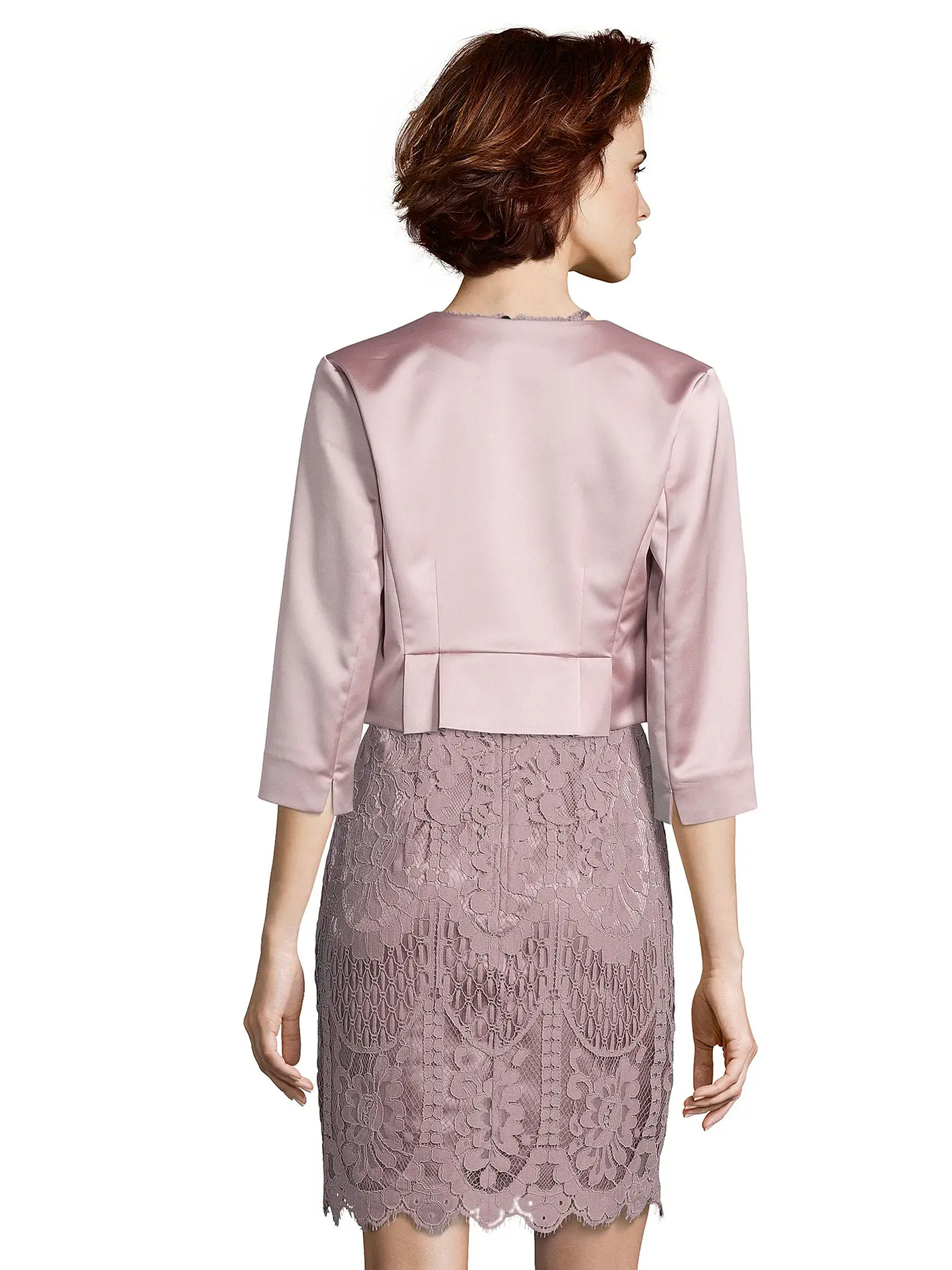VERA MONT | Satin-Bolero | rosa