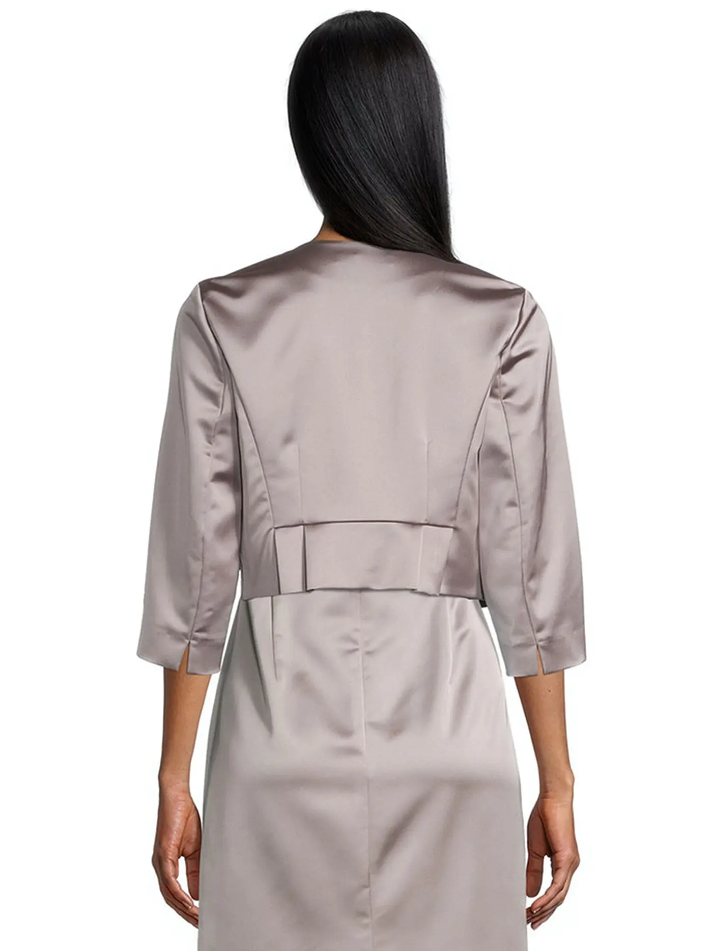 VERA MONT | Satin-Bolero | beige