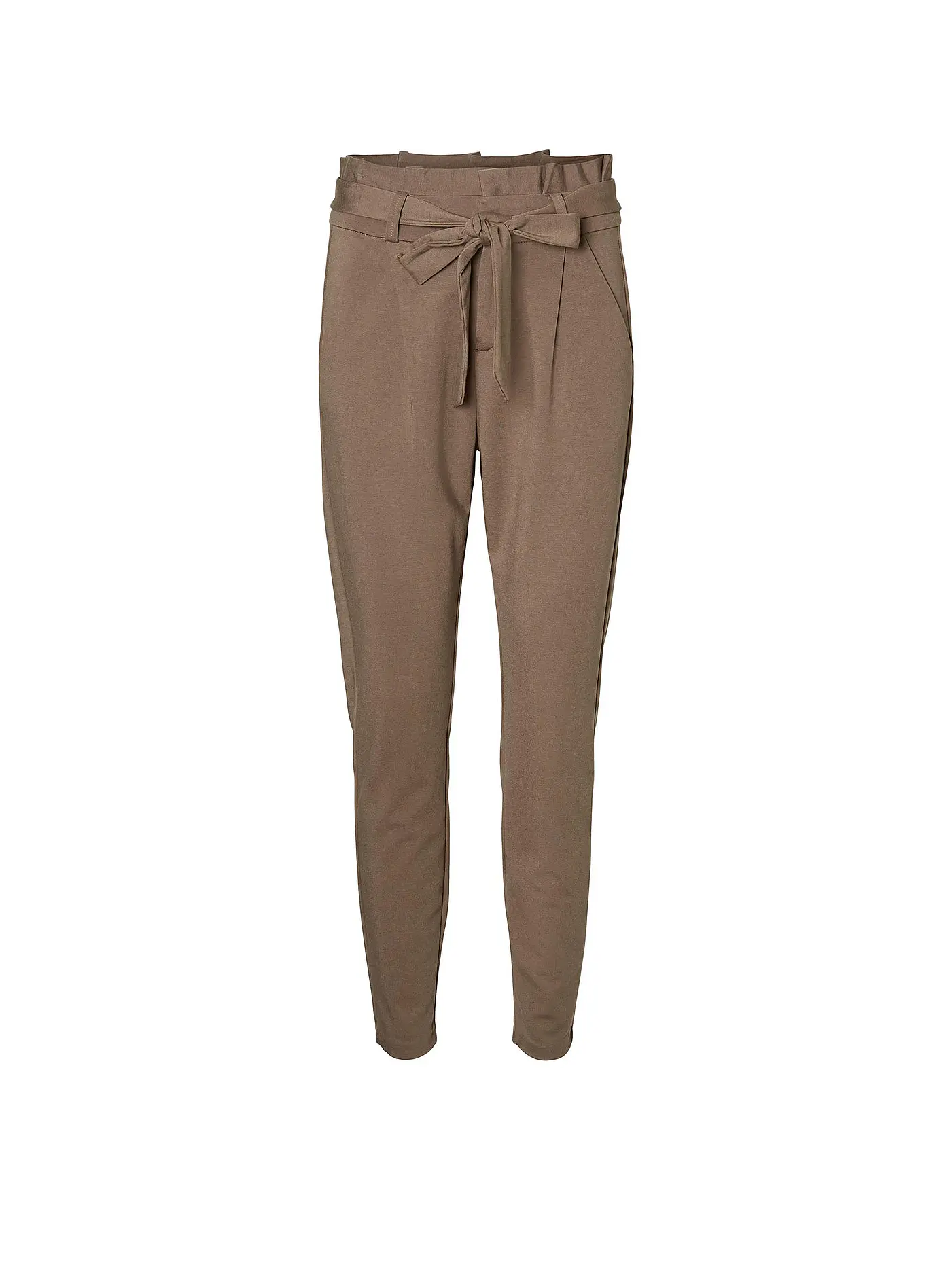 VERO MODA | Highwaist Hose Loose Fit VMEVA | hellbraun