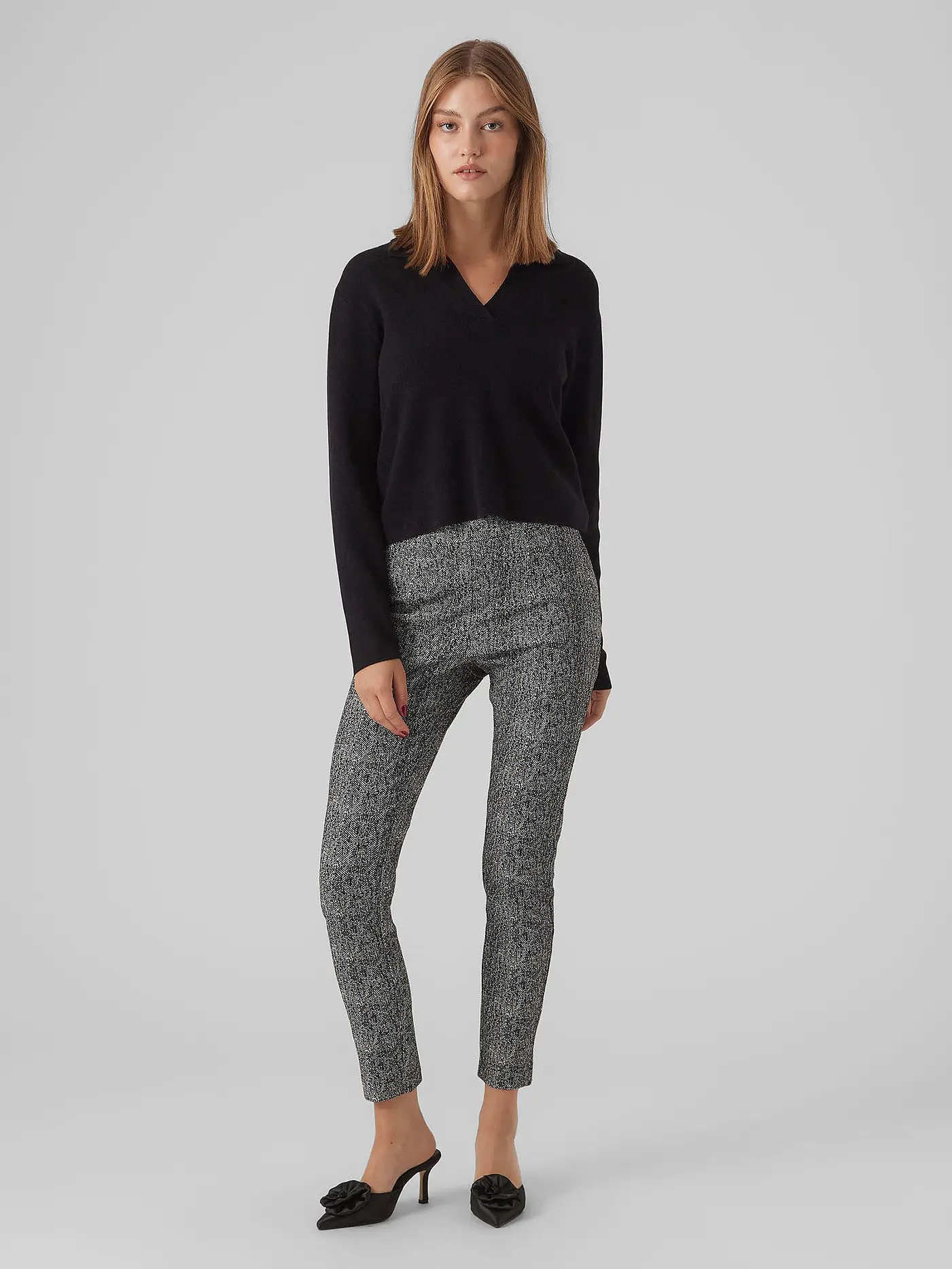 VERO MODA | Hose 7/8 VMGRACELYNN | schwarz