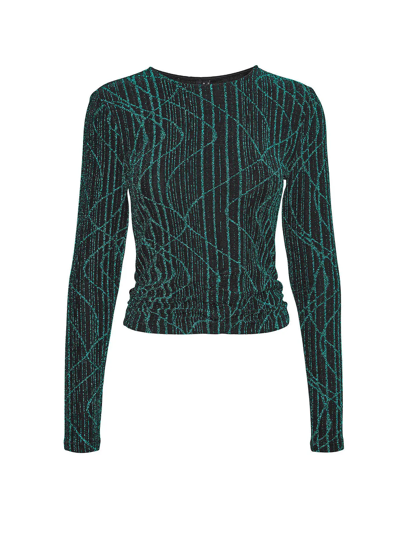 VERO MODA | Langarmshirt VMKANZ | schwarz