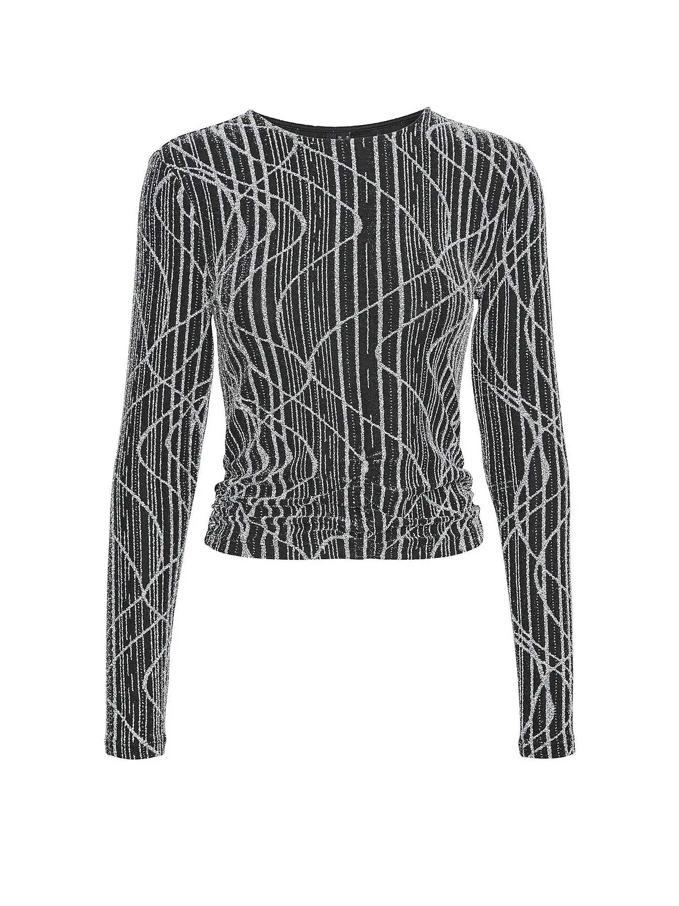 VERO MODA | Langarmshirt VMKANZ | schwarz