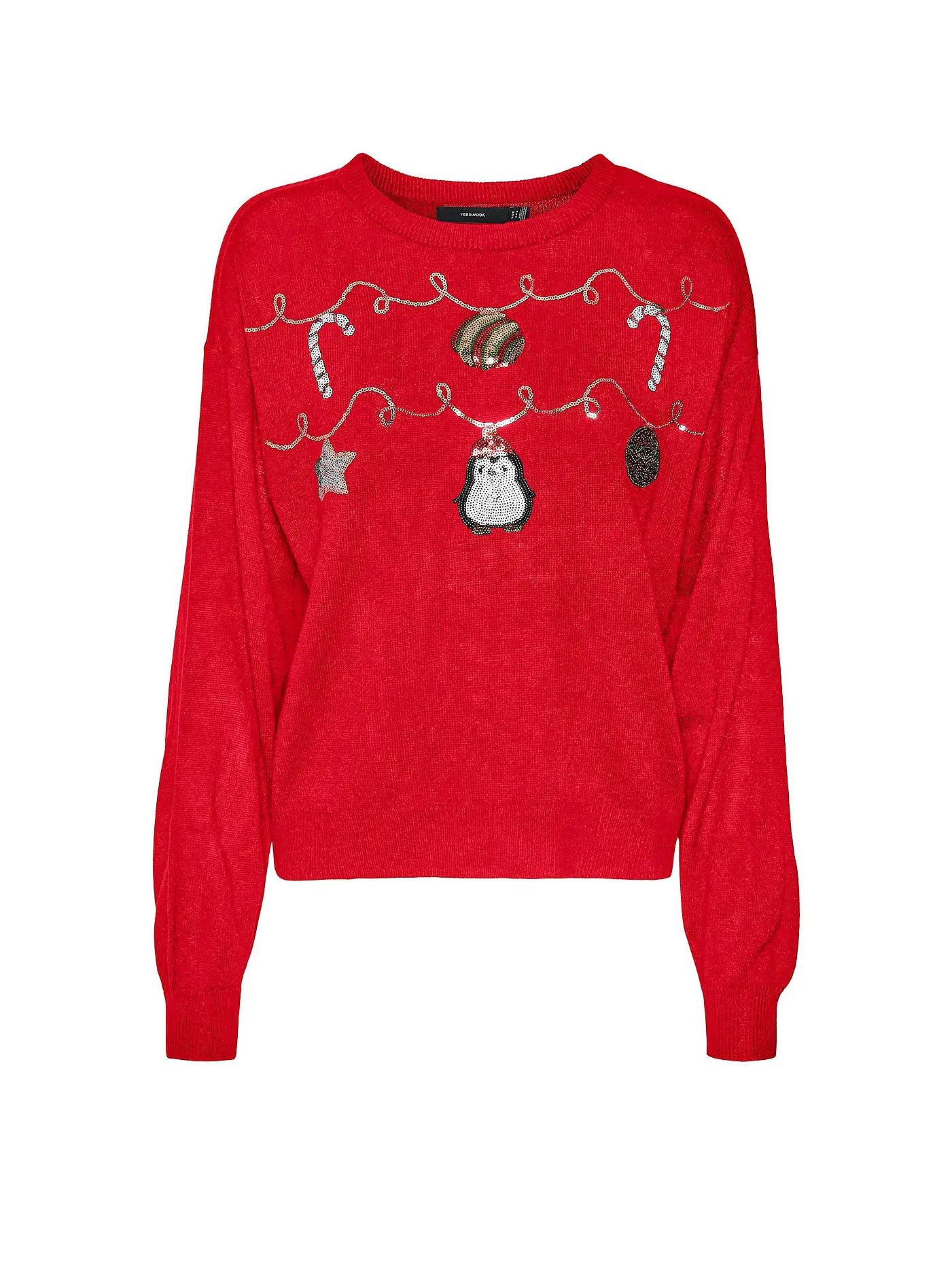 VERO MODA | Pullover VMGARLAND | rot