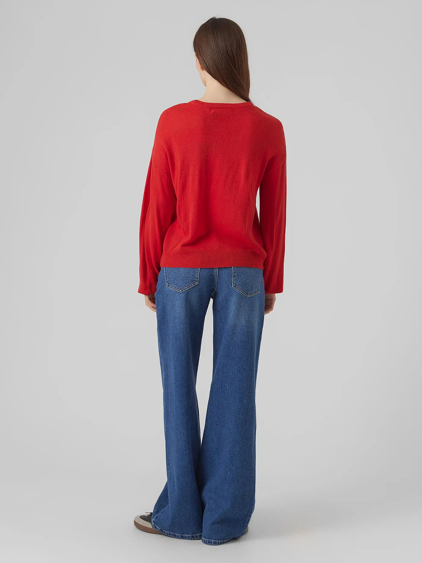 VERO MODA | Pullover VMGARLAND | rot