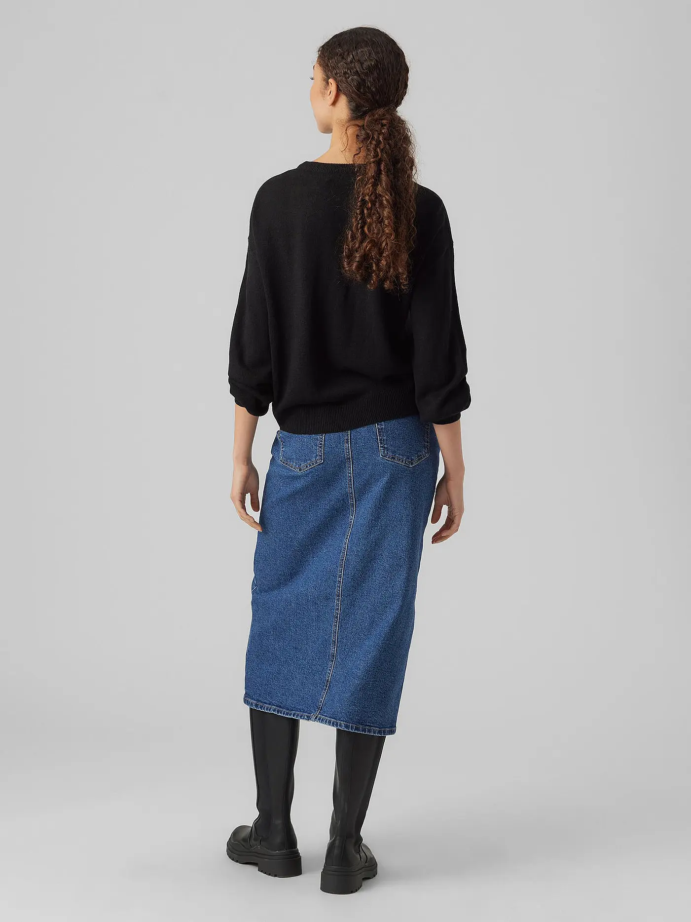 VERO MODA | Pullover VMGARLAND | schwarz