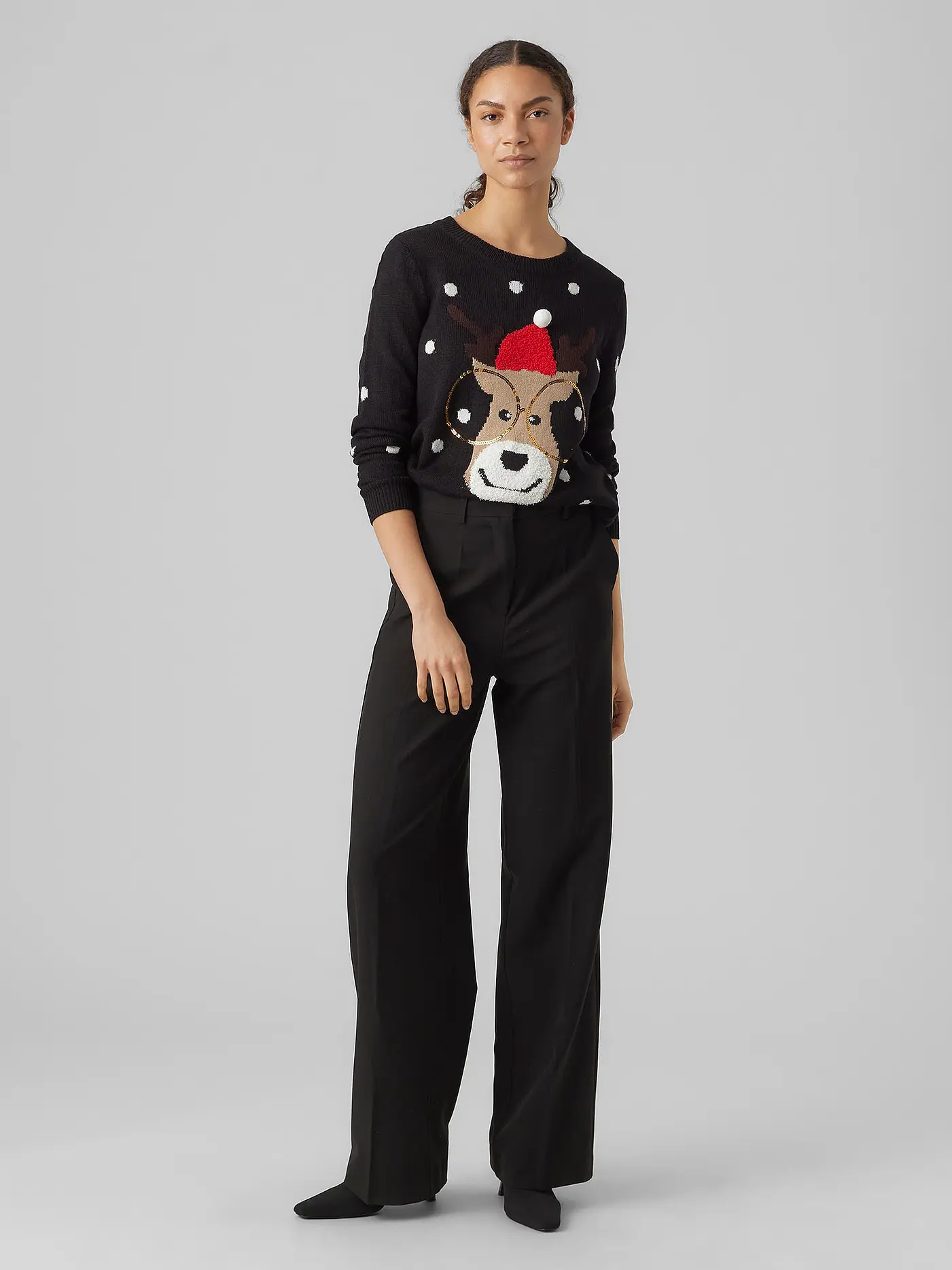 VERO MODA | Pullover VMTINSEL  | schwarz