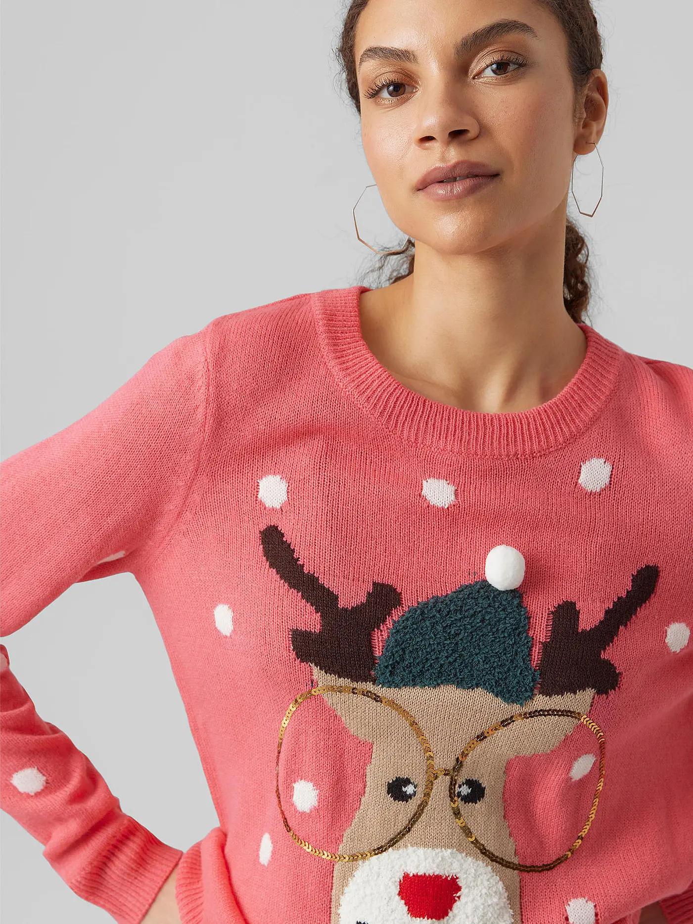 VERO MODA | Pullover VMTINSEL | pink
