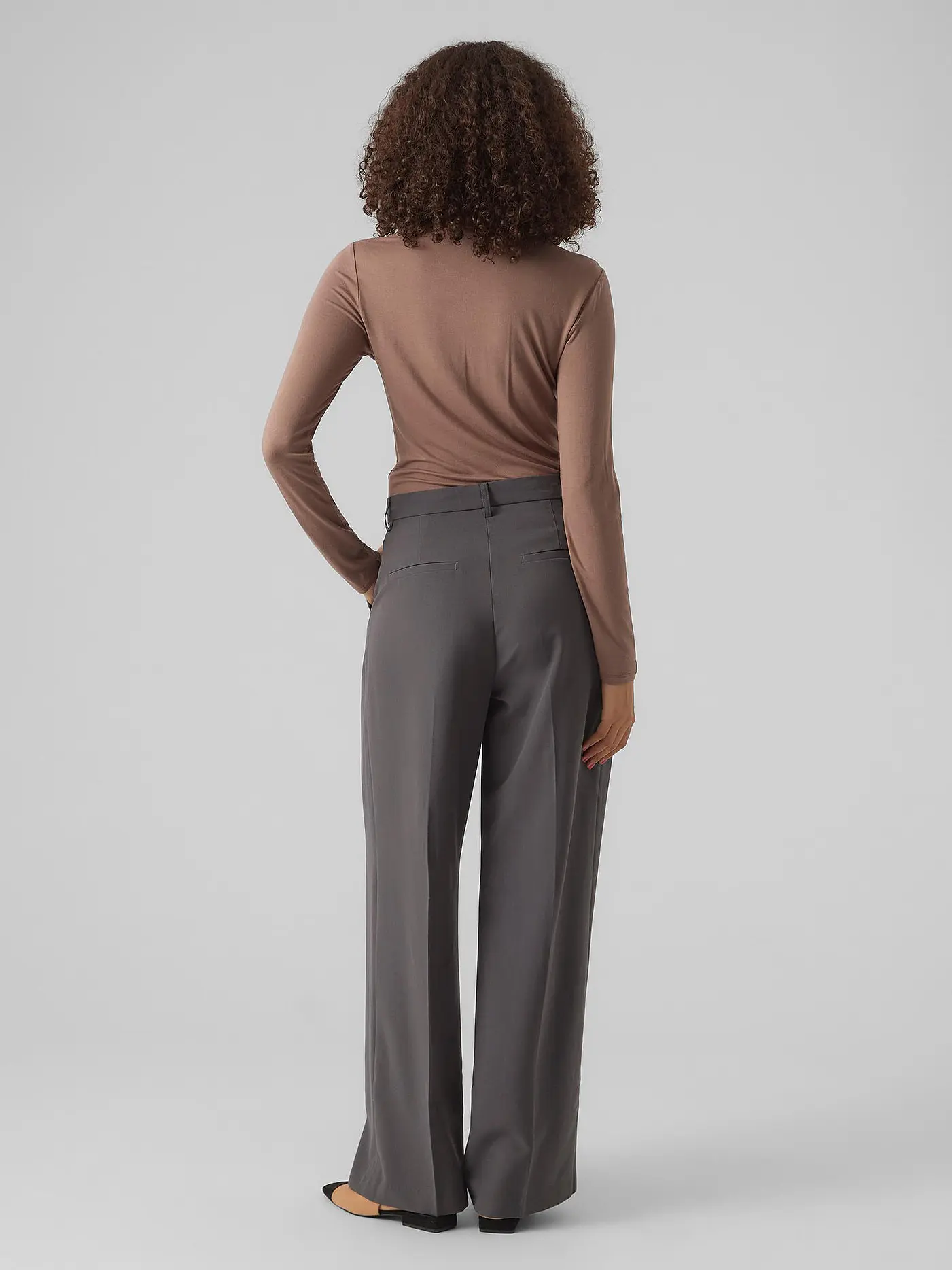 VERO MODA | Rollkragenpullover VMALBERTE | braun