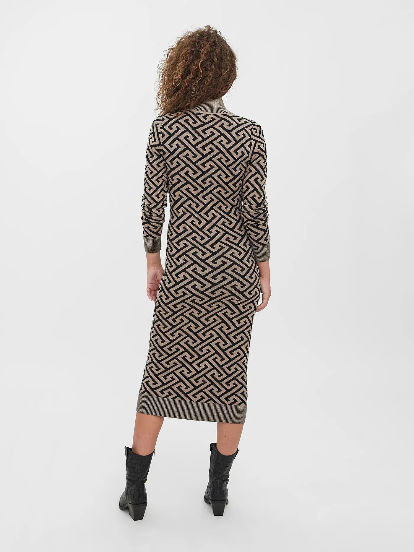 VERO MODA | Strickkleid VMARIA | schwarz