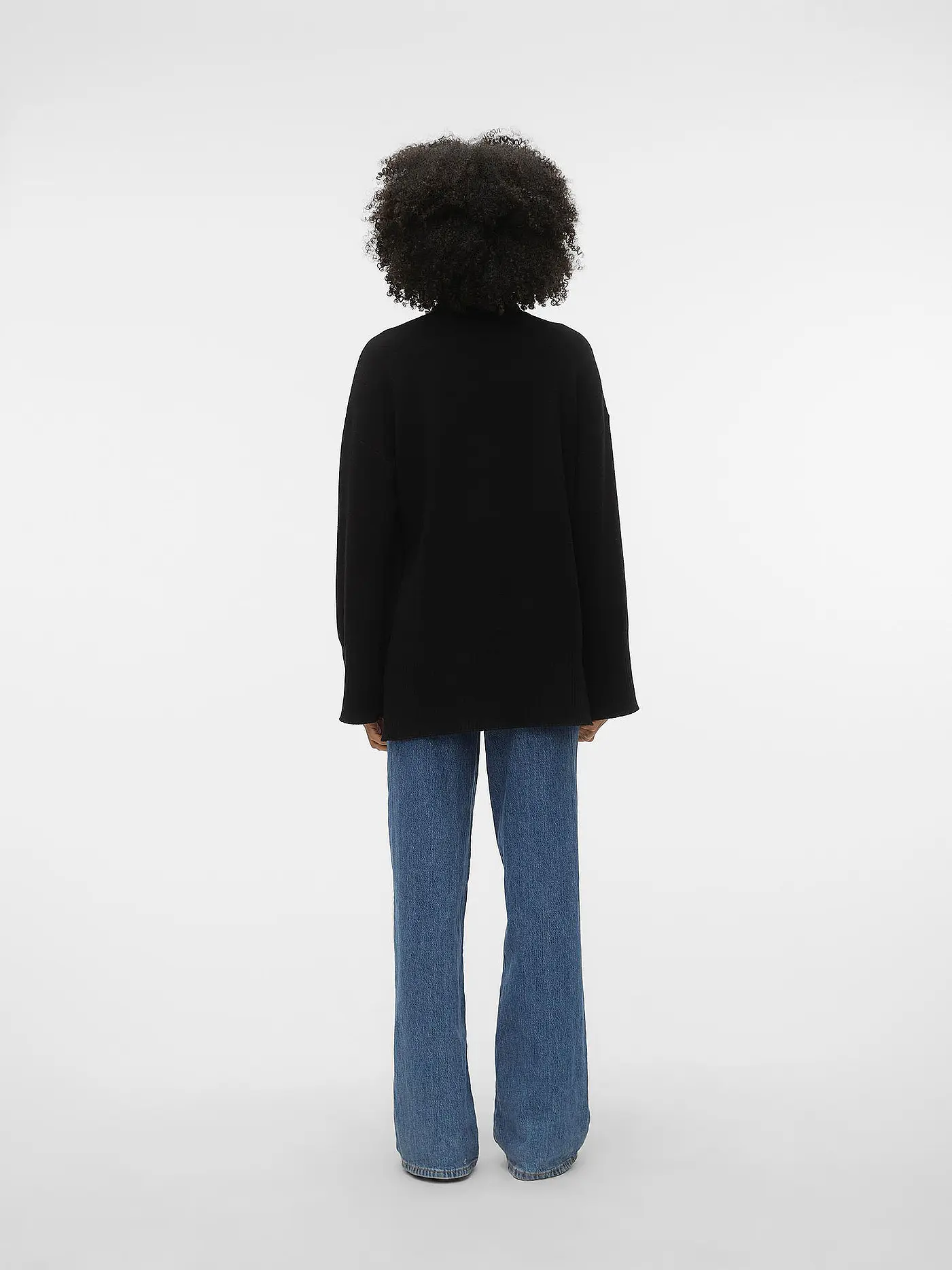 VERO MODA | Strickpullover | schwarz