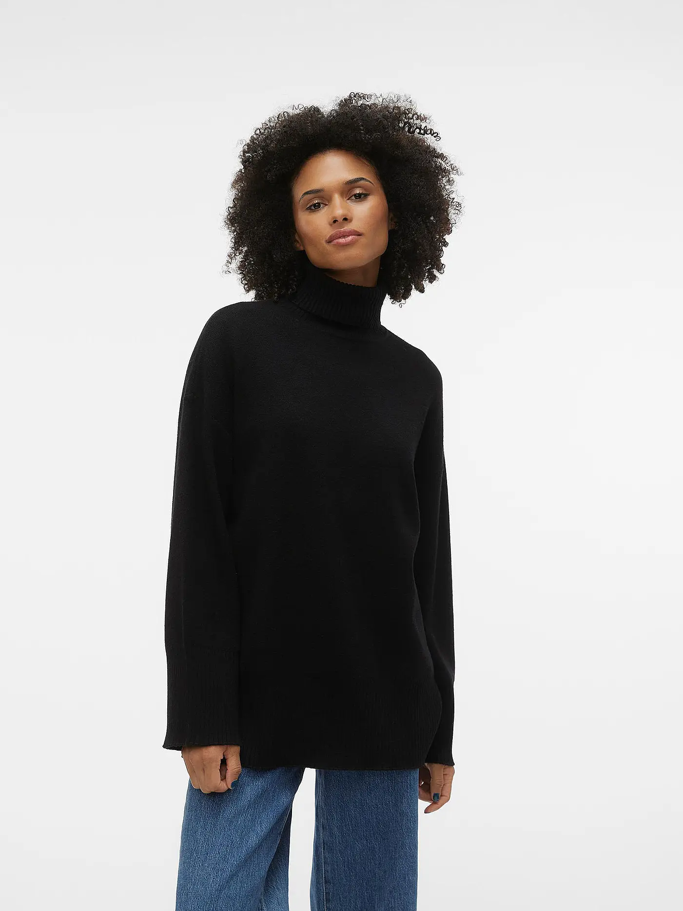 VERO MODA | Strickpullover | schwarz