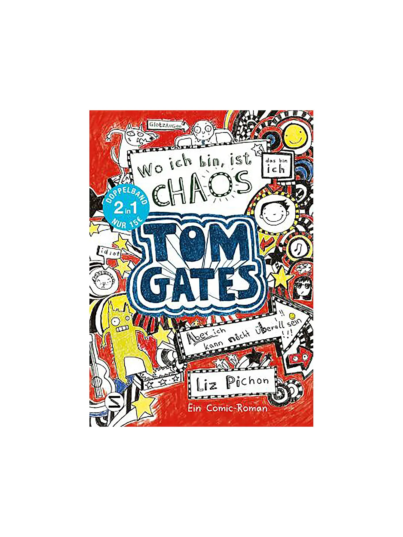 VGS EGMONT SCHNEIDER VERLAG | Doppelband Tom Gates Band 1+2 | keine Farbe