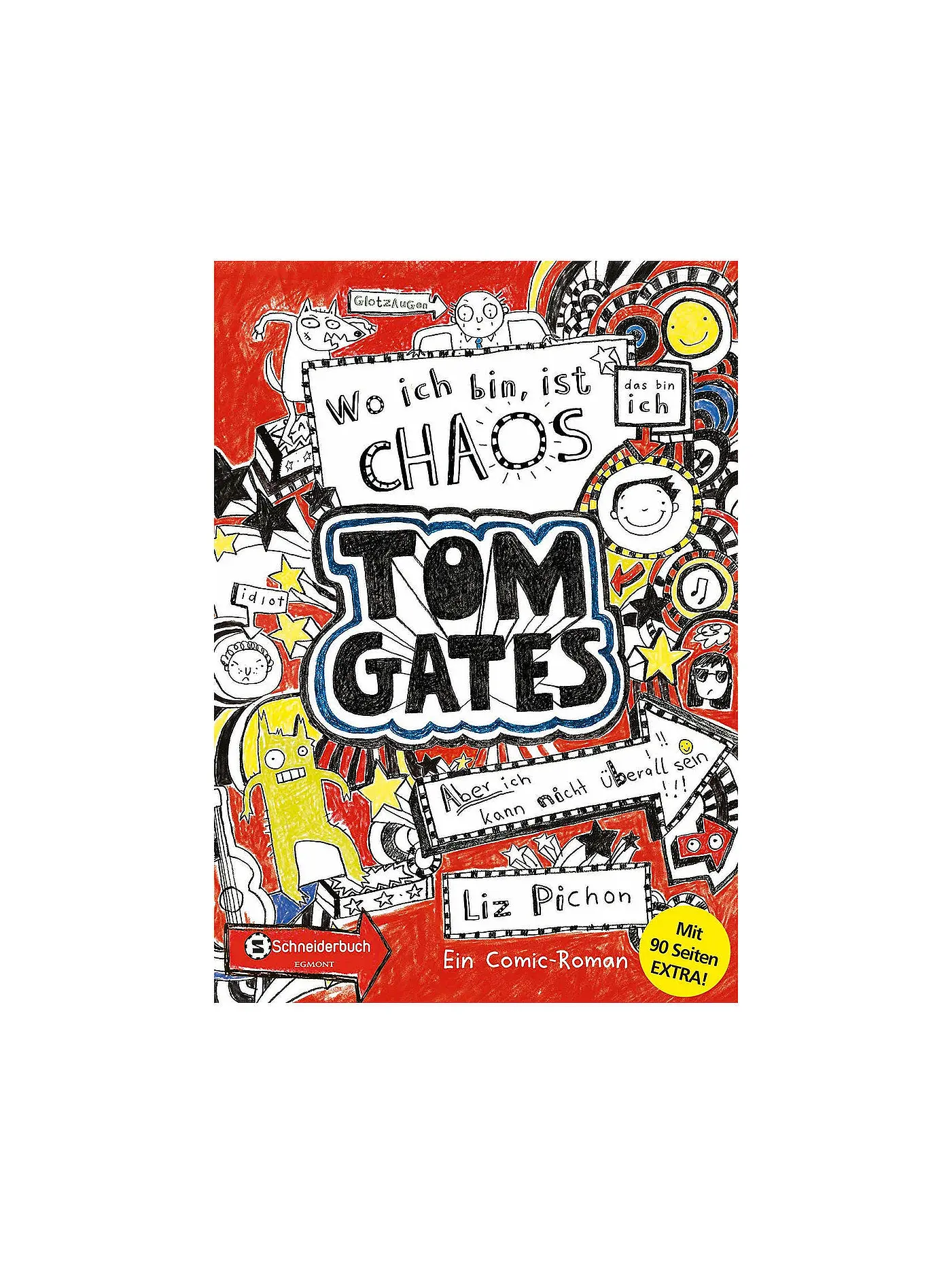 VGS EGMONT SCHNEIDER VERLAG | Tom Gates: Wo ich bin, ist Chaos - aber ich kann nicht überall sein Band 1 | keine Farbe
