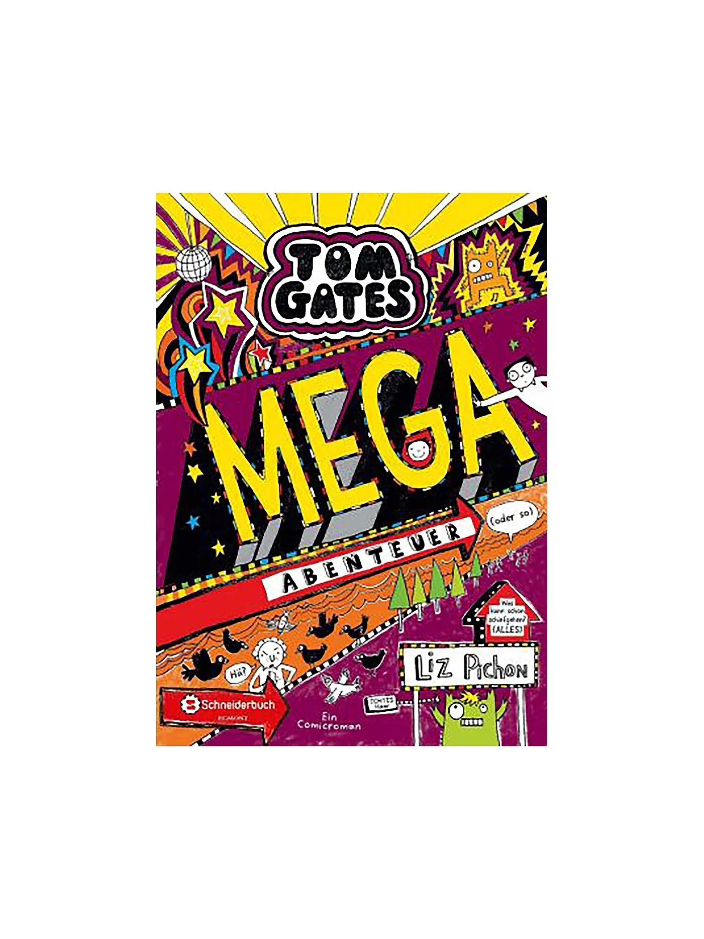VGS EGMONT SCHNEIDER VERLAG | Tom Gates - Mega-Abenteuer (oder so) Band 13 | keine Farbe