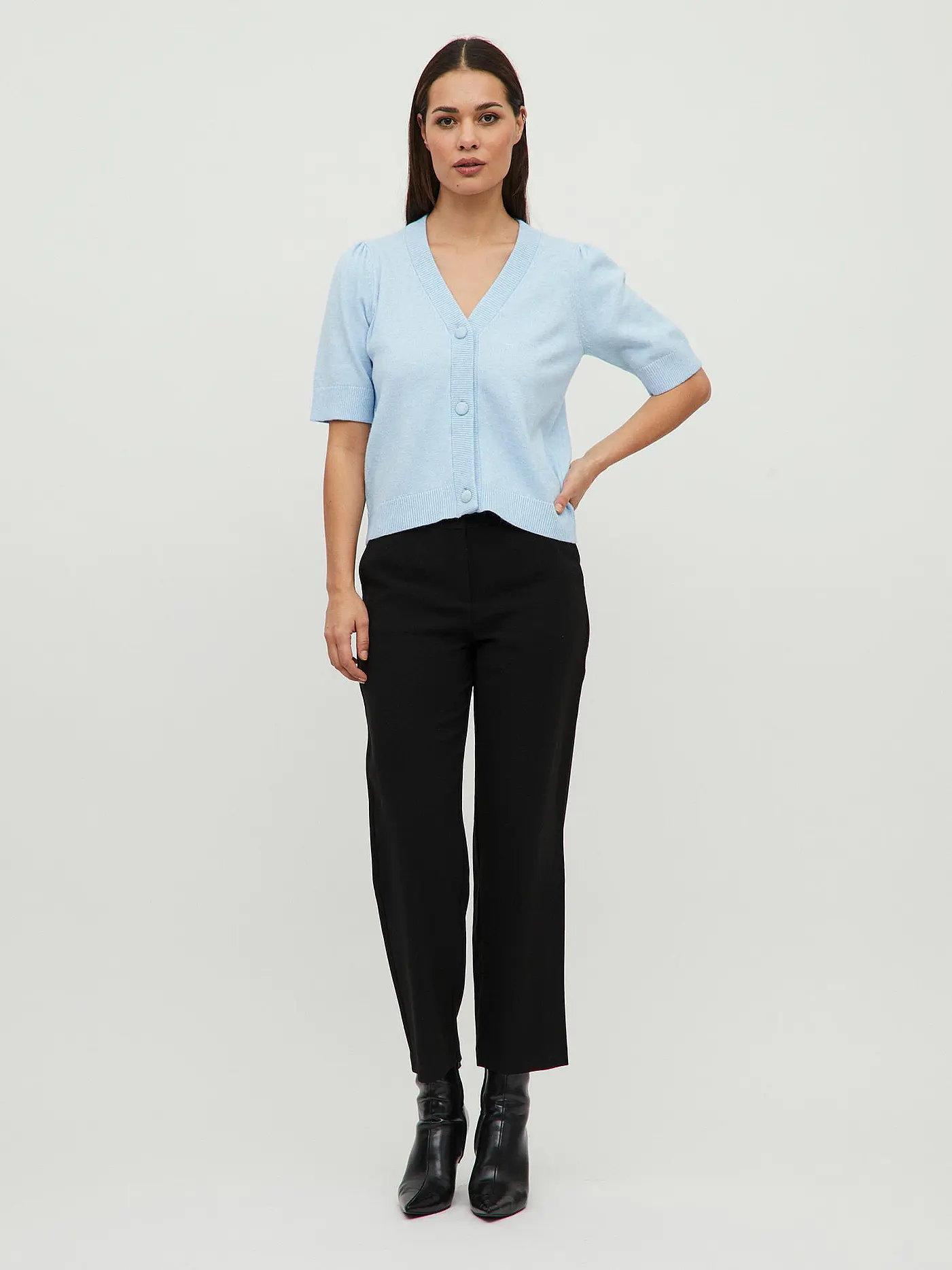 VILA | Cardigan Viril  | blau