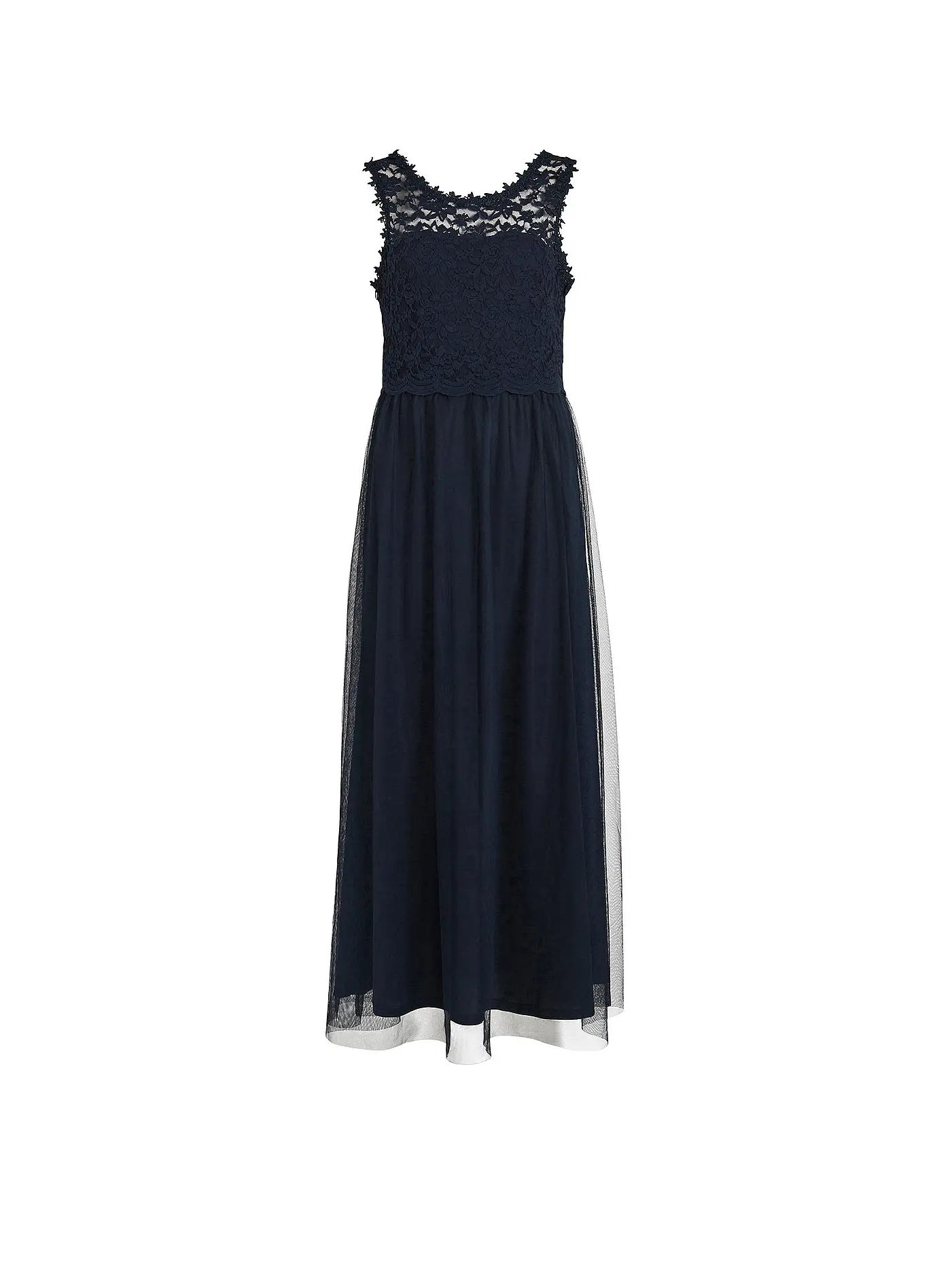 VILA | Maxikleid VILYNNEA | dunkelblau