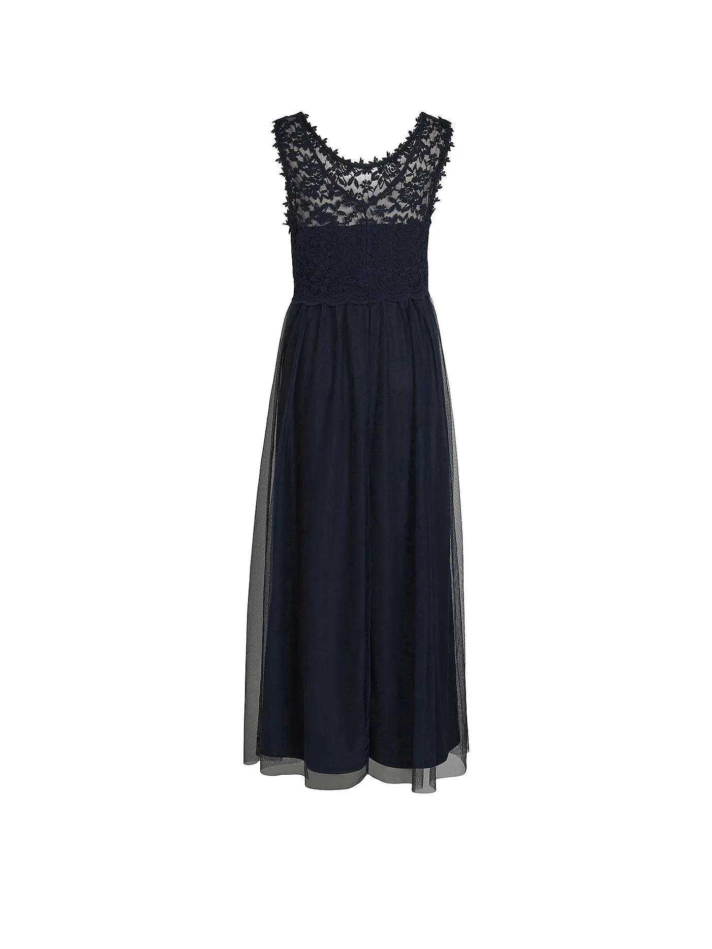 VILA | Maxikleid VILYNNEA | dunkelblau