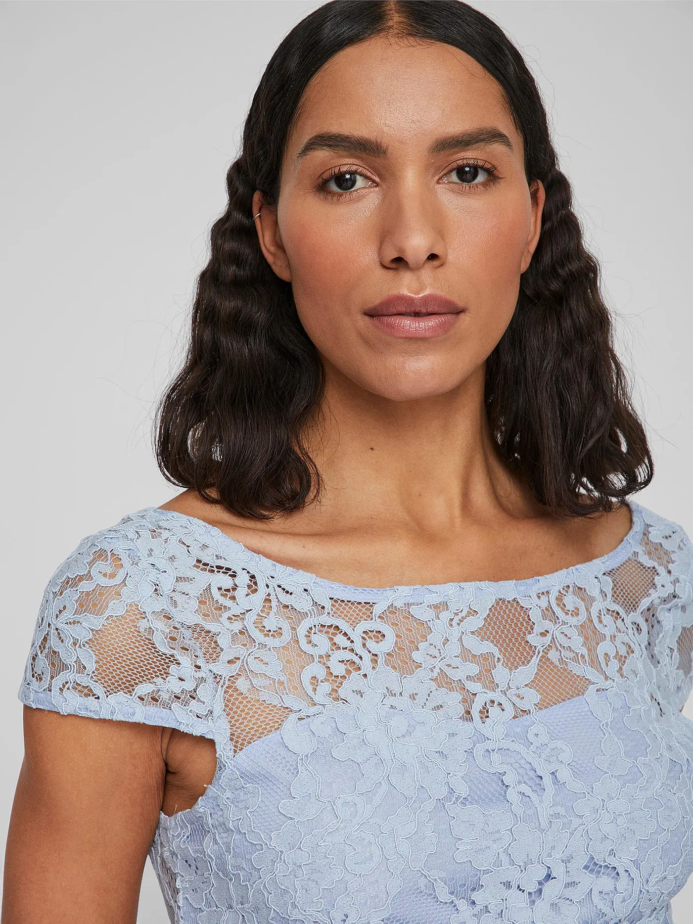 VILA | Minikleid VIULRICANA | blau