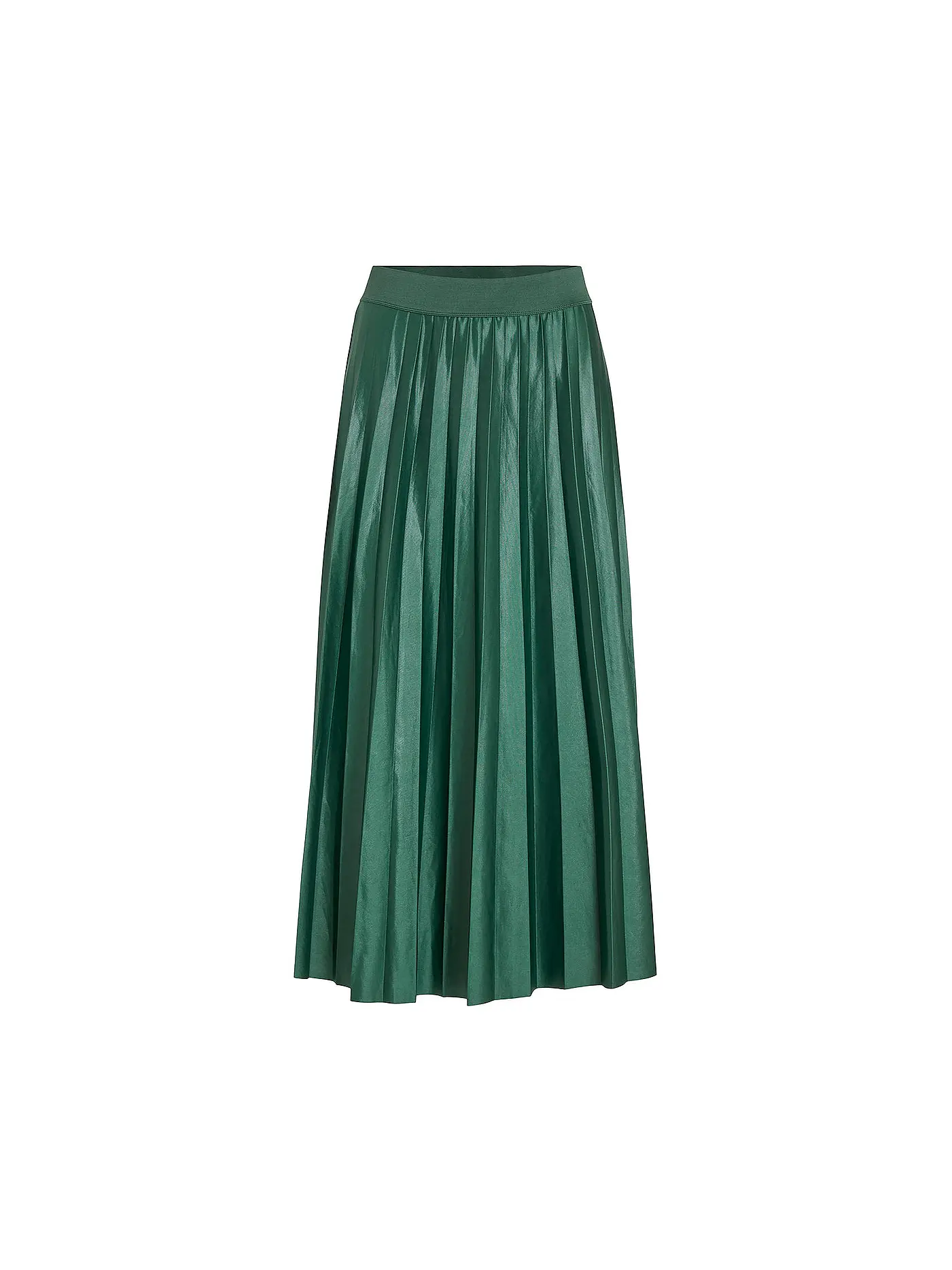 VILA | Plisseerock VINITBAN  | olive