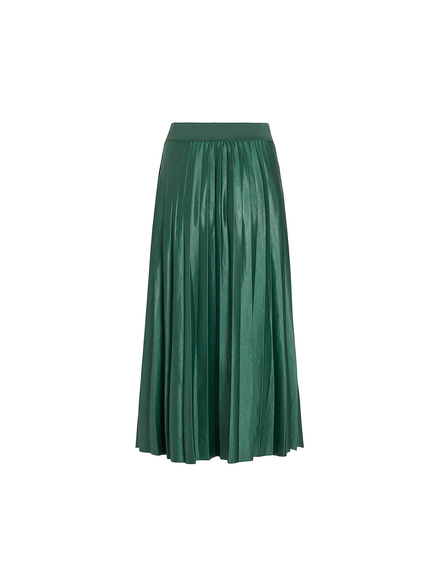 VILA | Plisseerock VINITBAN  | olive